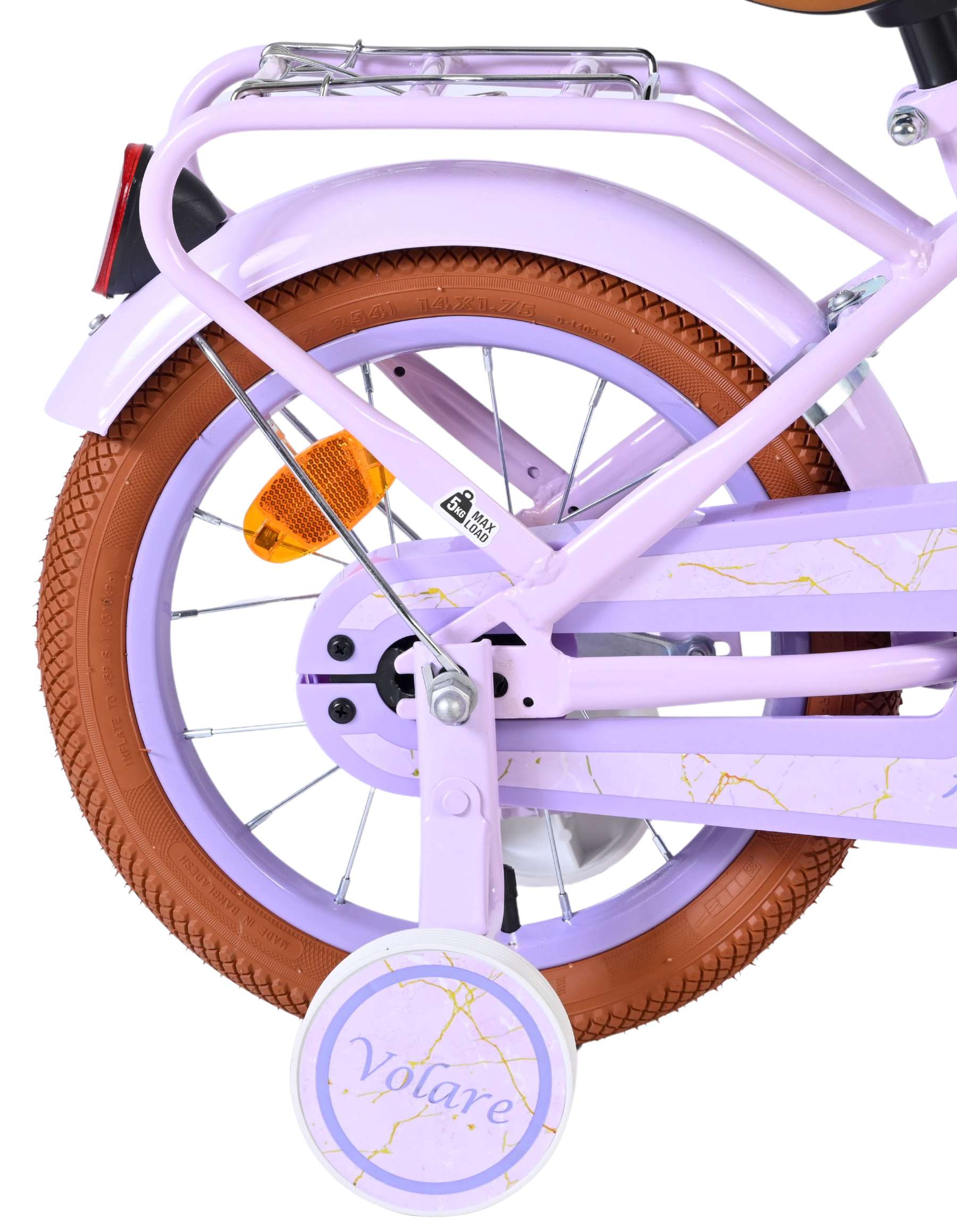 volare-ashley-14-zoll-kinderfahrrad-lila-st-tzr-der-korb image 2