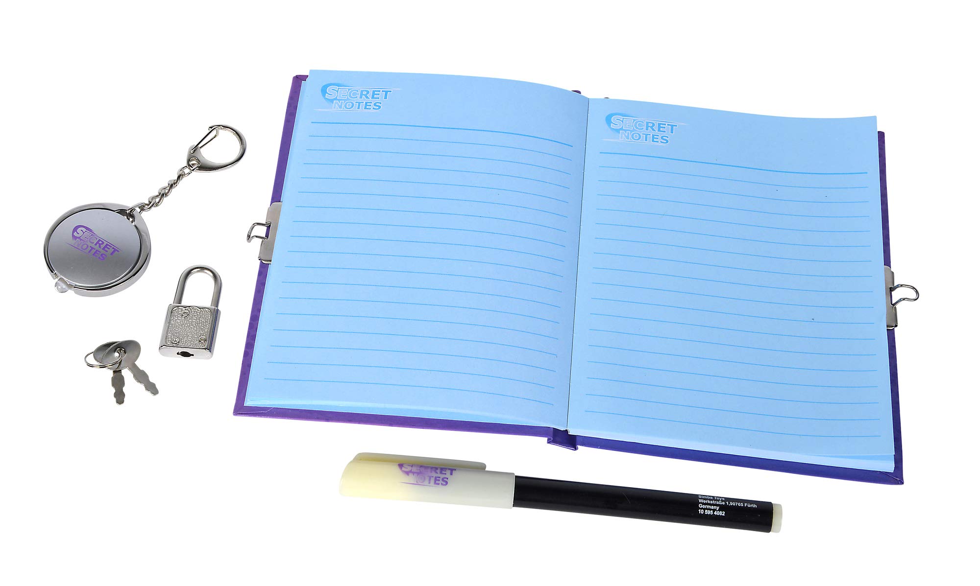 simba-art-fun-secret-notes-tagebuch-mit-schloss-wei image 5