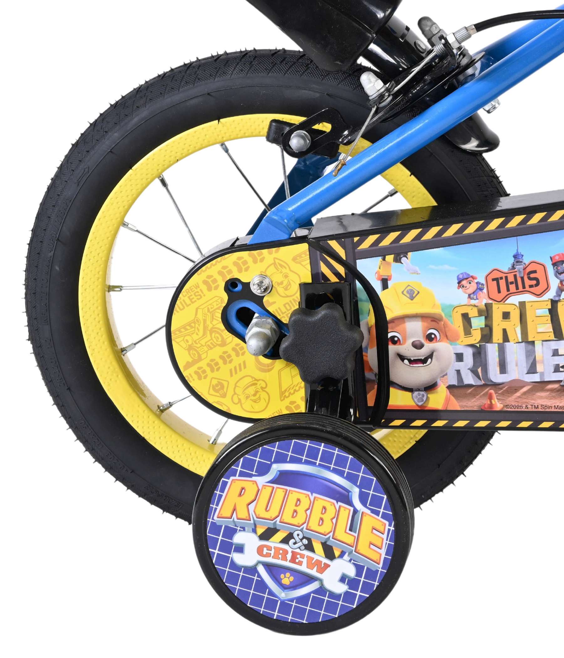 volare-rubble-crew-kinderfahrrad-12-zoll-blau-handbremsen image 2