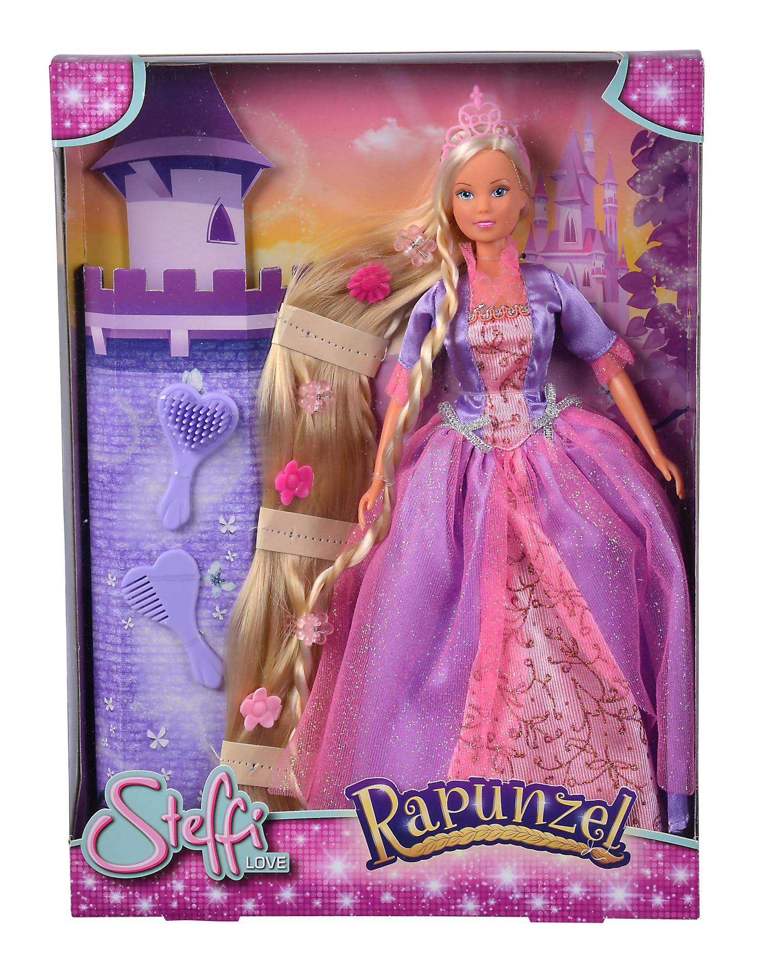 simba-steffi-love-rapunzel-puppe-29-cm-mit-haarclips image 7