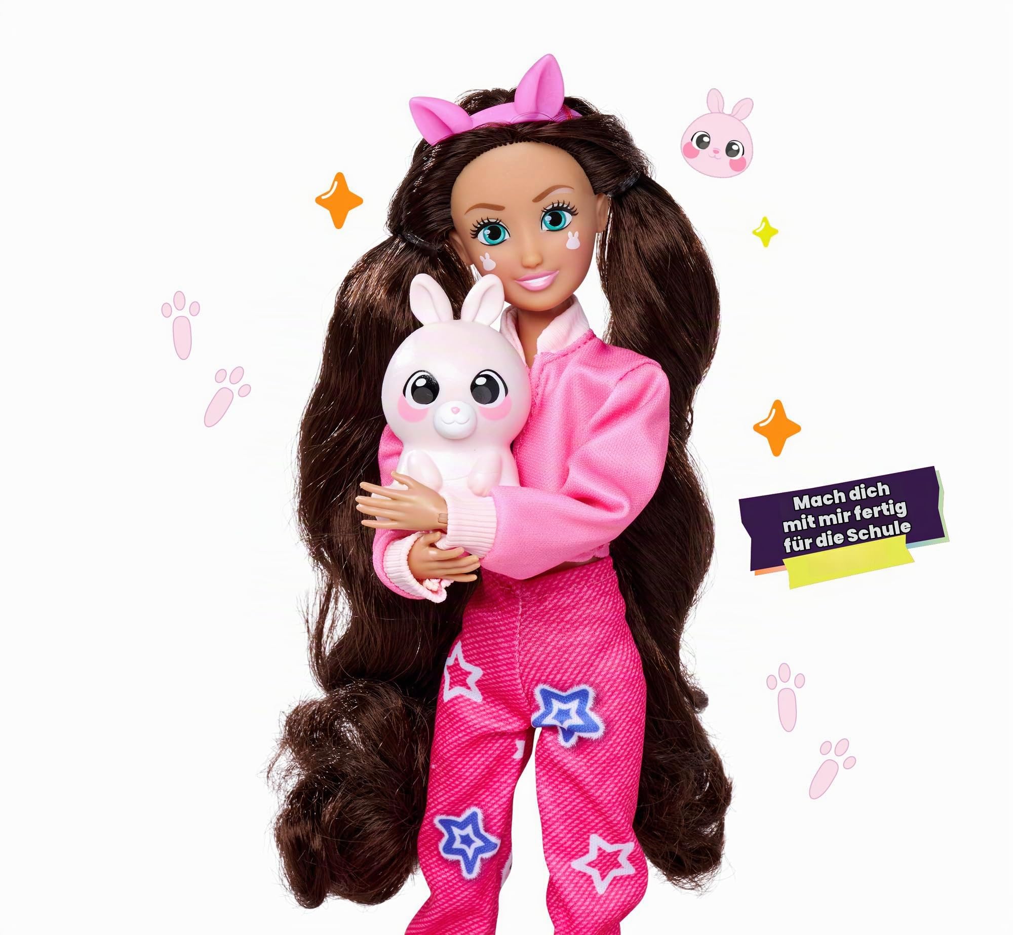 simba-kawaii-hi-lucy-ankleidepuppe-26-cm-braun-mit-zubeh-r image 4