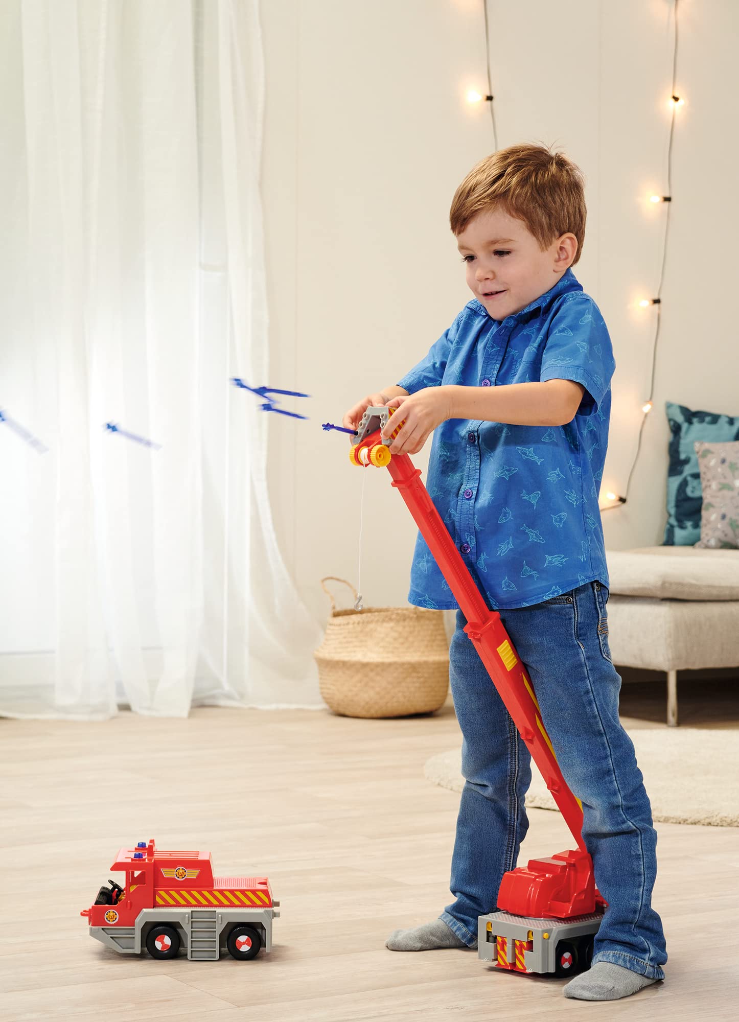 simba-feuerwehrmann-sam-spielzeug-kran-50-cm-mit-licht image 3