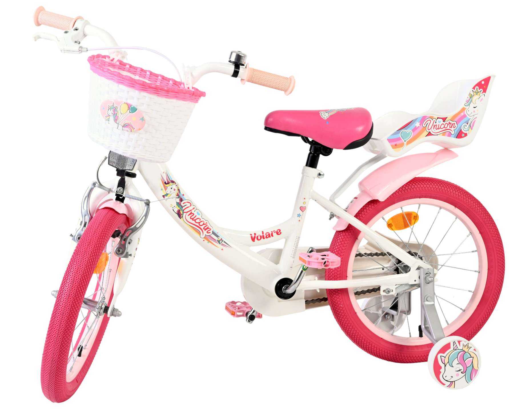volare-unicorn-16-zoll-kinderfahrrad-wei-m-dchen-einhorn image 8