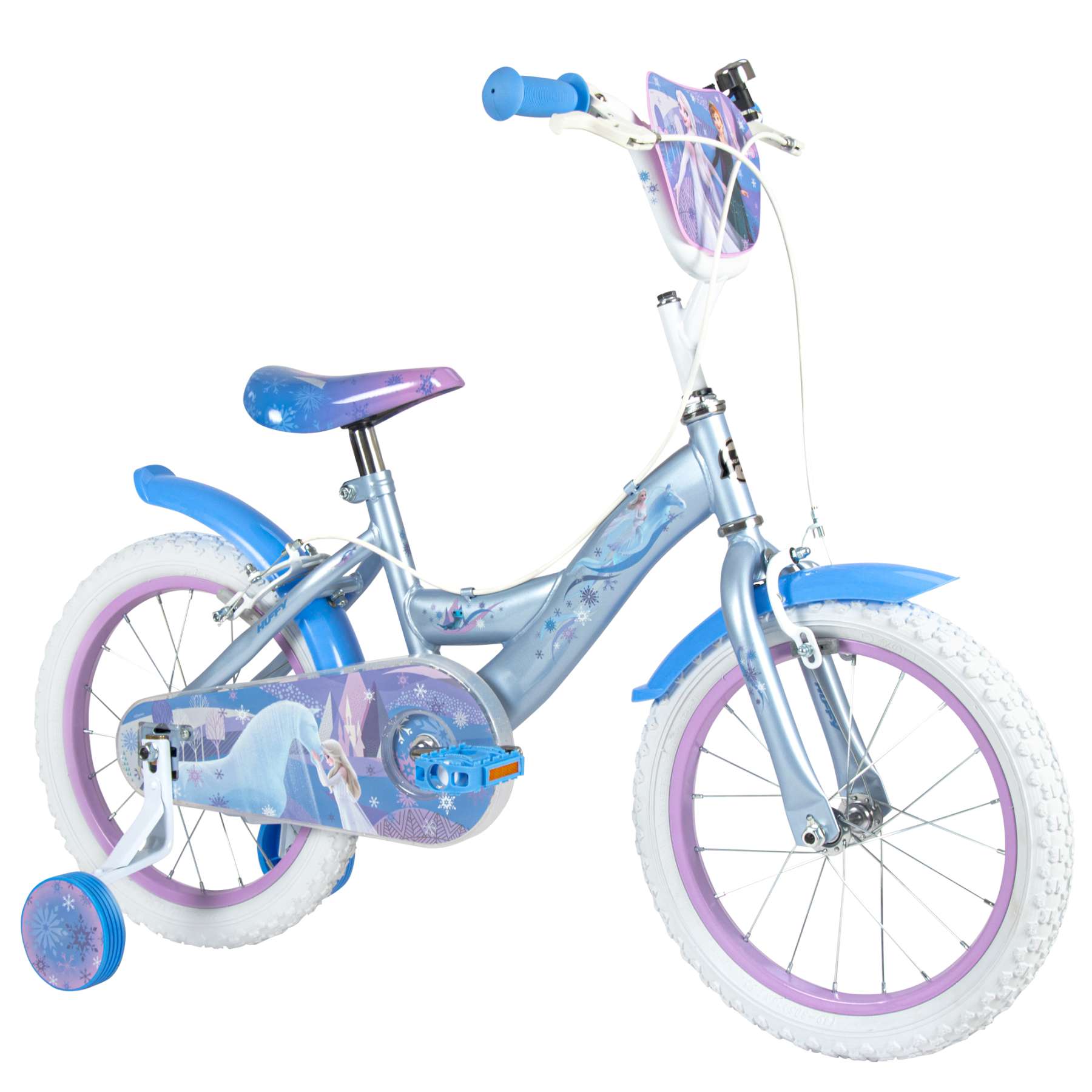 disney-frozen-16-zoll-kinderfahrrad-blau-lila-handbremsen image 2