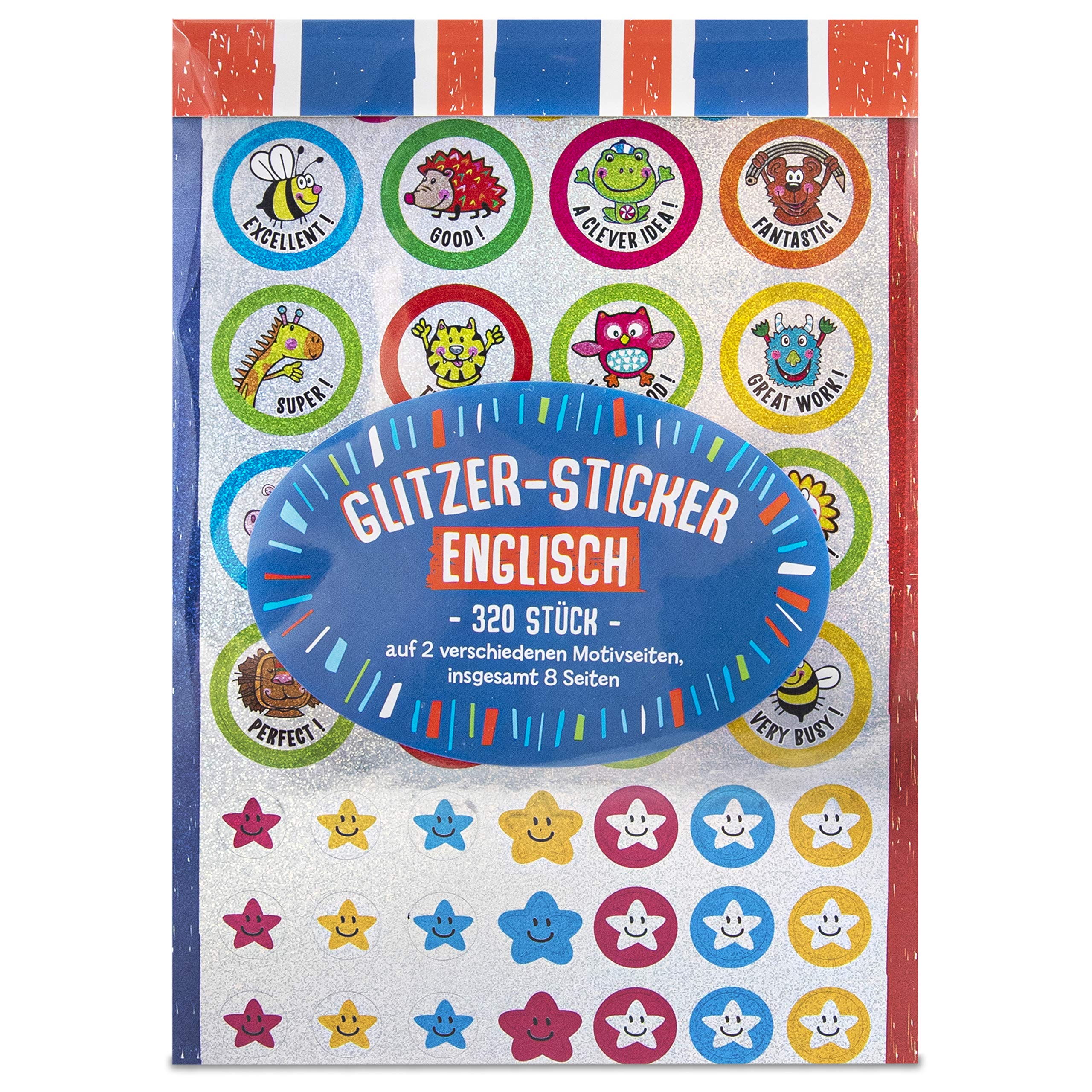 trendhaus-motivation-set-englisch-lob-sticker-640-st-ck image 2