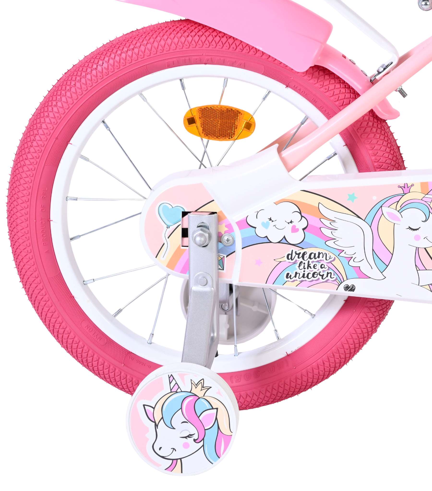 volare-unicorn-m-dchenfahrrad-16-zoll-rosa-mit-korb image 2