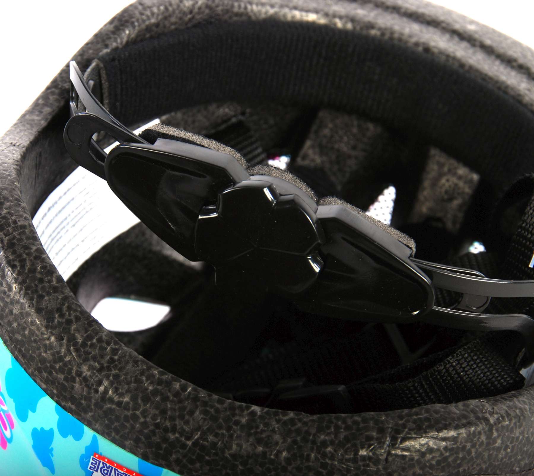 volare-fietshelmen-xs-fahrradhelm-blau-rosa-blumen-47-51-cm image 4