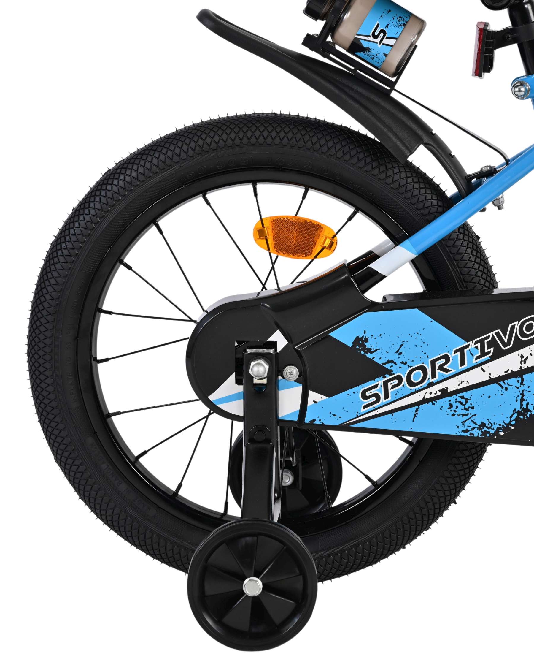 volare-sportivo-jungenfahrrad-16-zoll-blau-mit-trinkflaschenhalter image 2