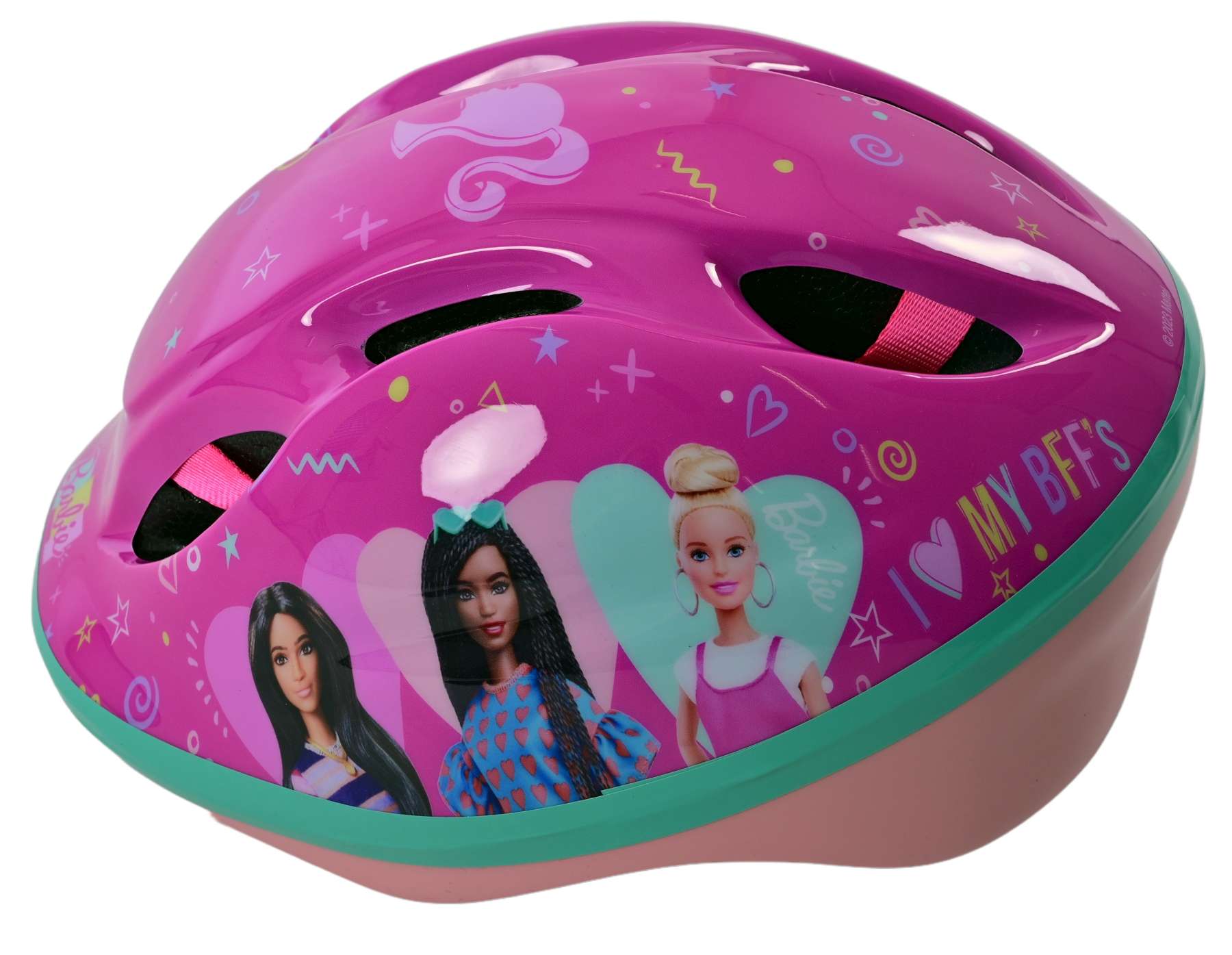 barbie-fahrradhelm-52-56-cm-rosa-verstellbar-200-g image 6