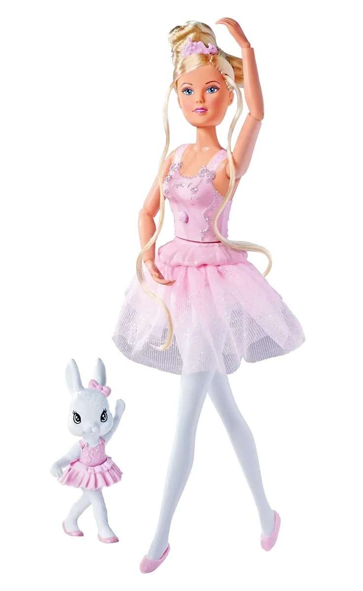 simba-steffi-love-dancing-ballerinas-puppe-29cm-mit-hase image 1