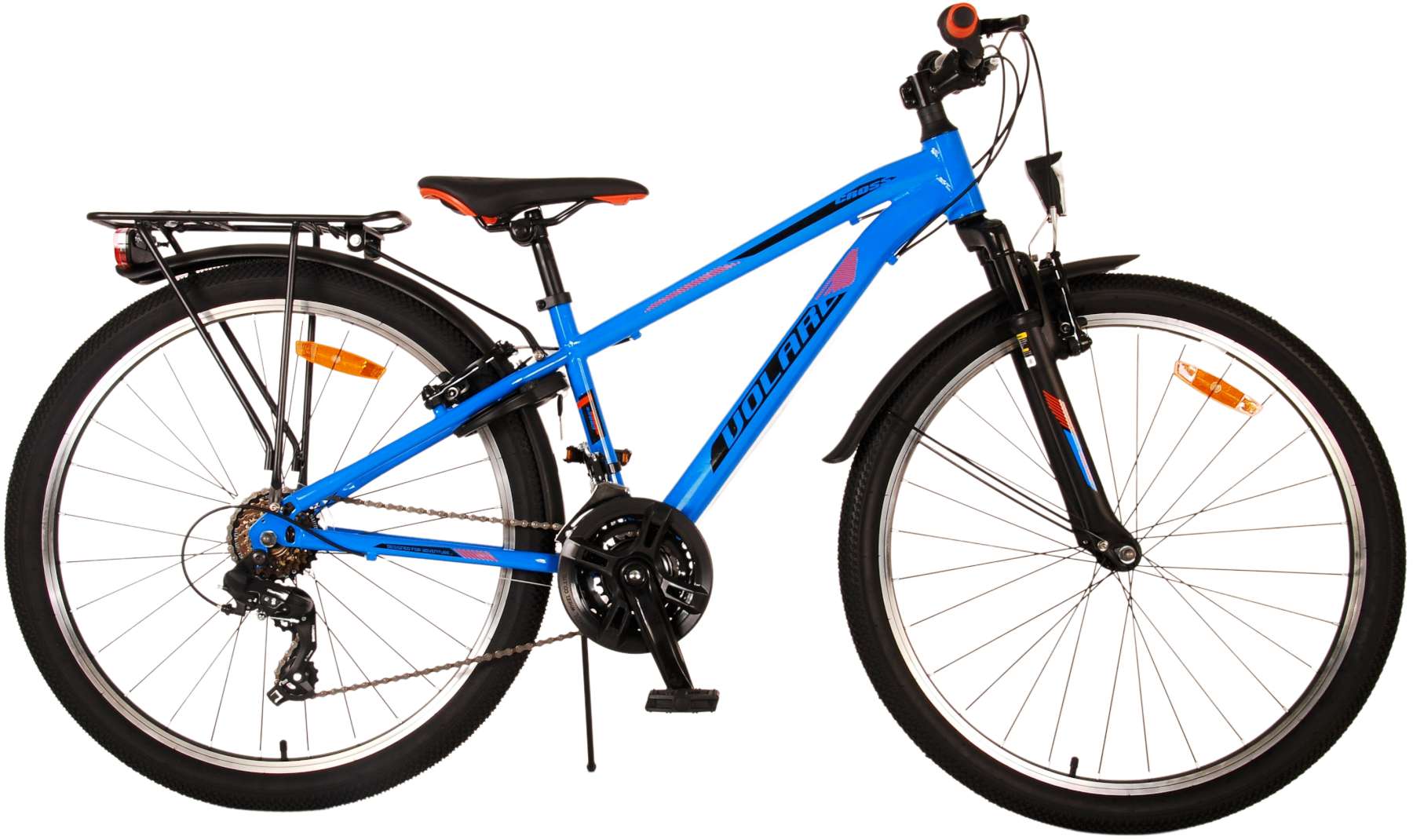 volare-cross-26-zoll-jugendfahrrad-blau-mit-18-g-ngen image 1