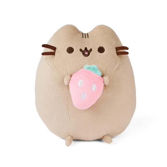 simba-pusheen-pl-schfigur-mit-erdbeere-25-cm-sitzend image 1