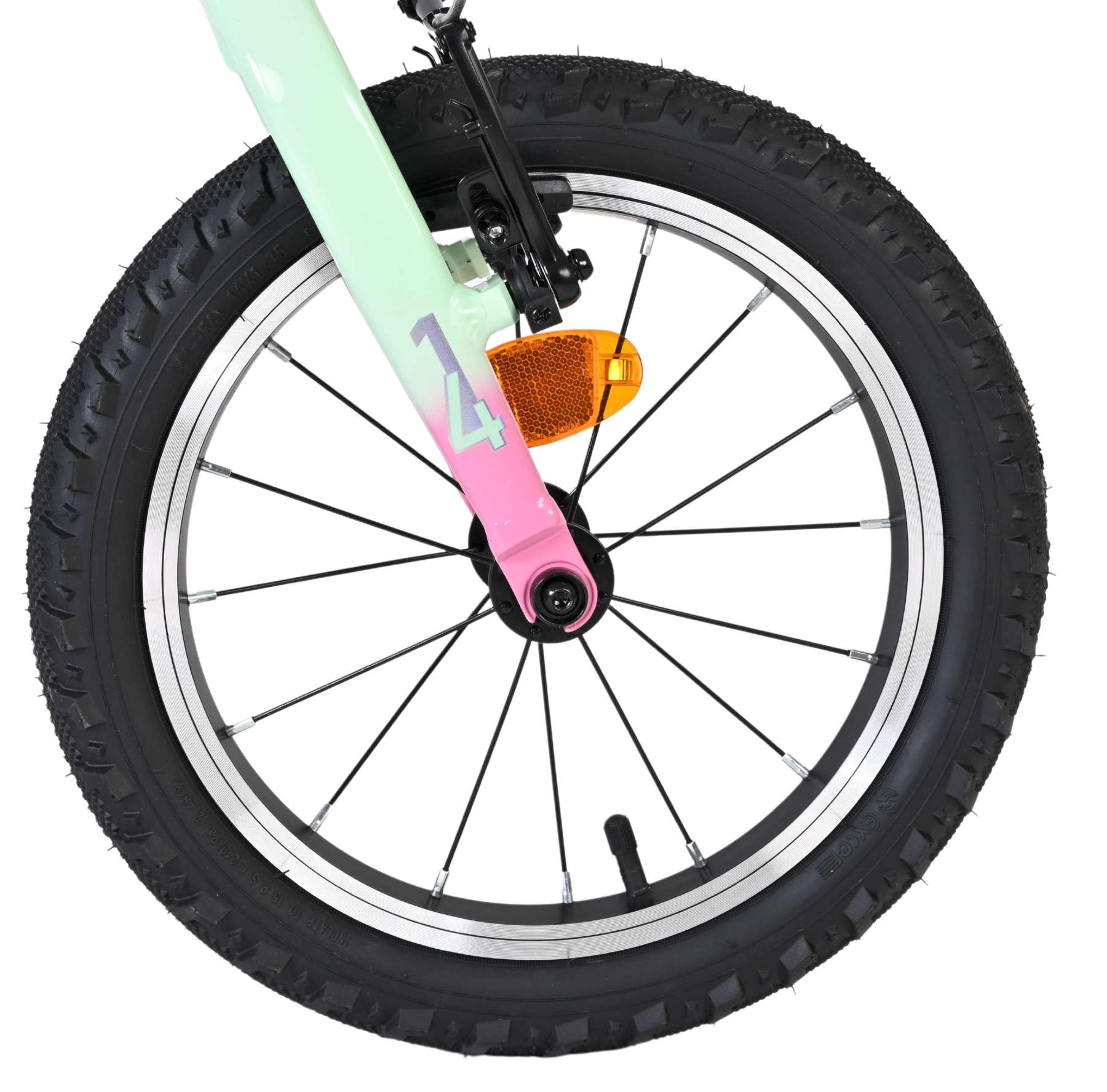 volare-milano-14-zoll-kinderfahrrad-mintgr-n-alu-leicht image 3