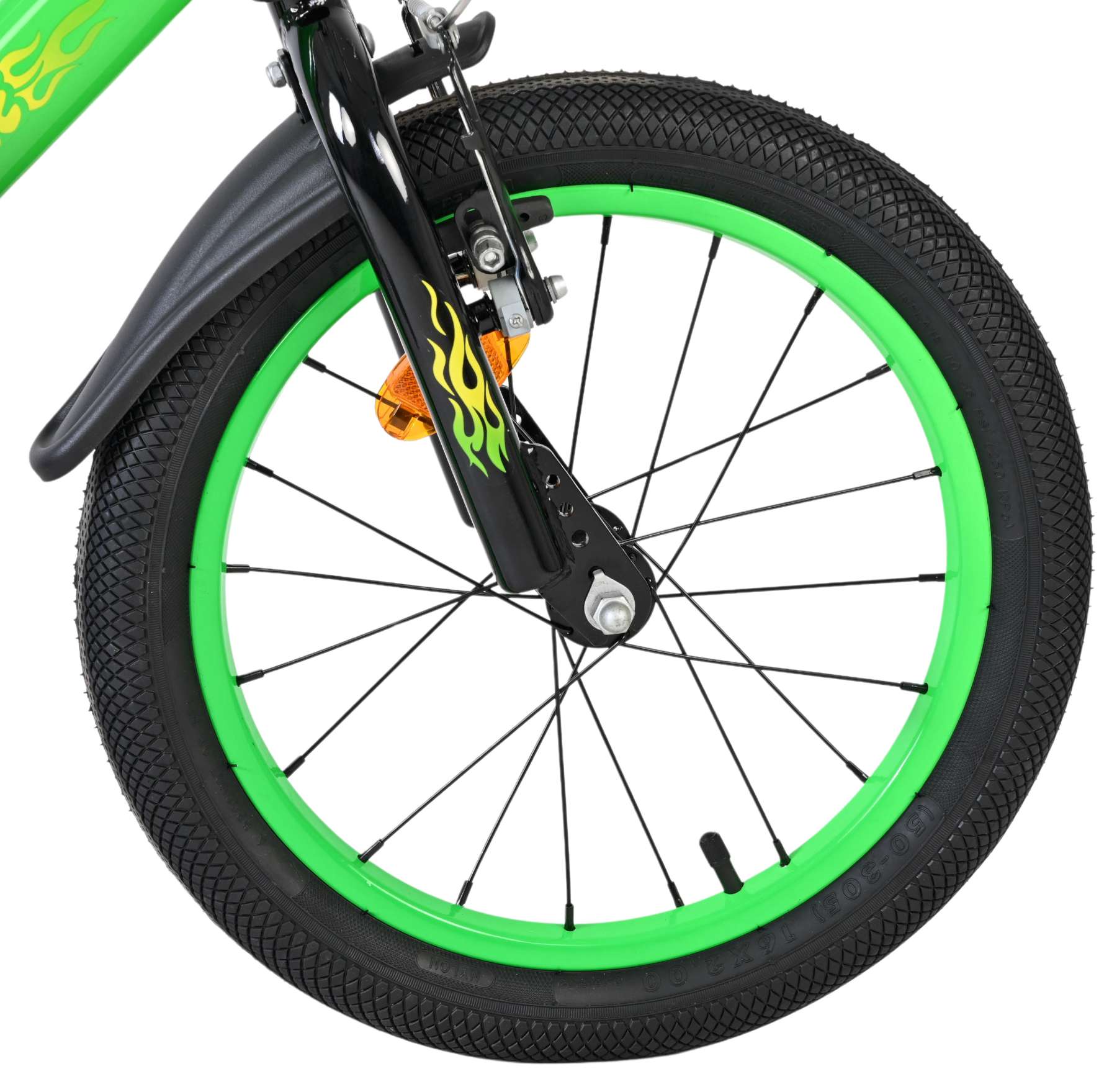 volare-strike-jungenfahrrad-16-zoll-gruen-mit-stuetzraedern image 4