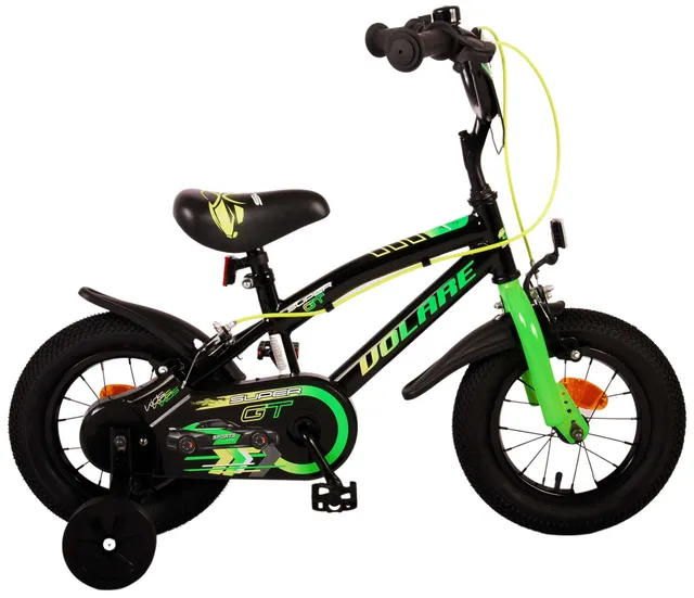 volare-super-gt-12-zoll-kinderfahrrad-jungen-gr-n image 1