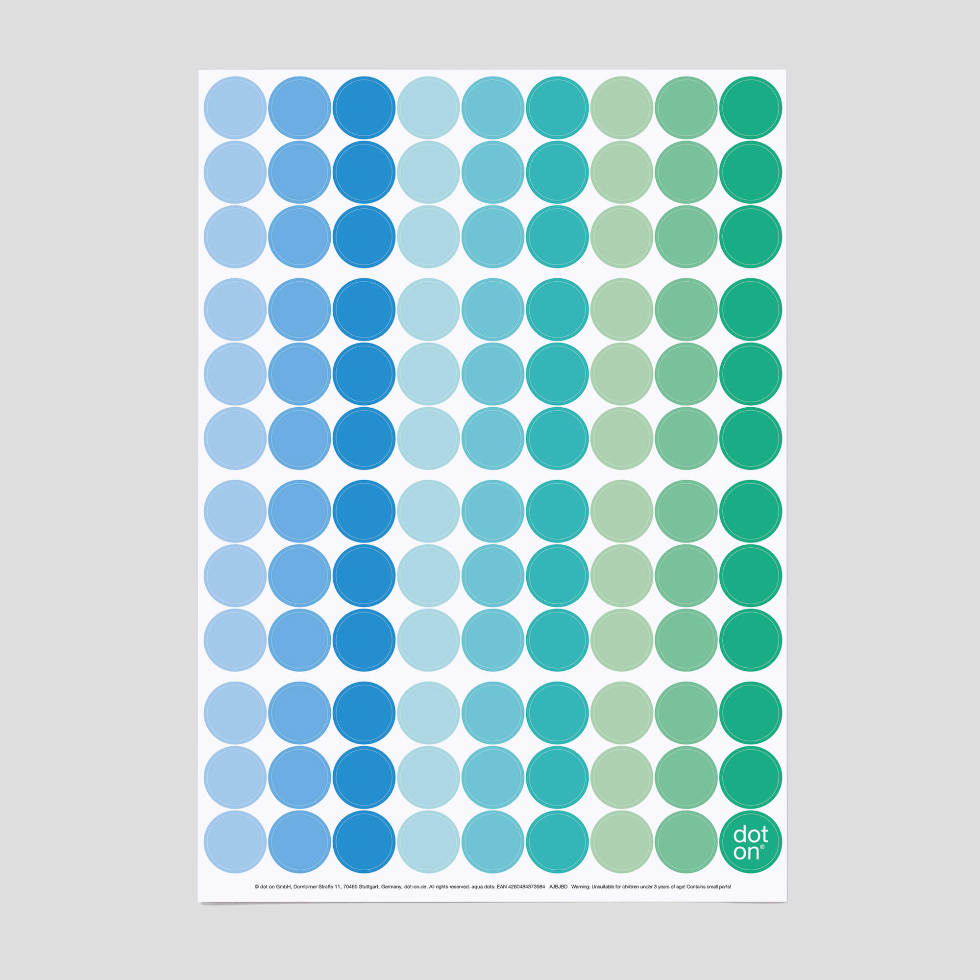 dot-on-aqua-dots-klebepunkte-20-mm-blaut-ne-einzelbogen image 1