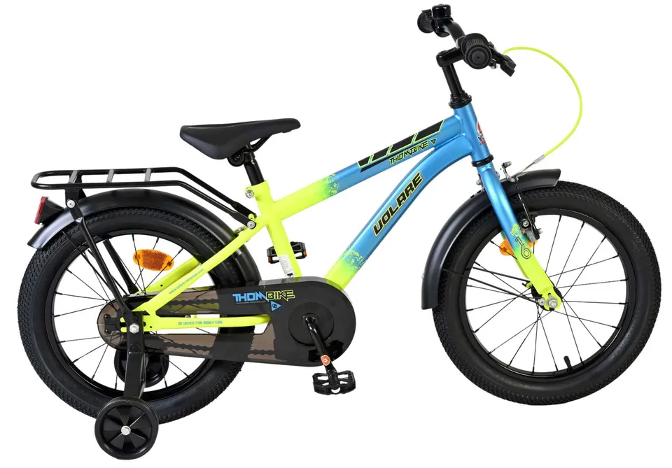 volare-thombike-16-zoll-kinderfahrrad-jungen-blau-gelb-r-cktritt image 1