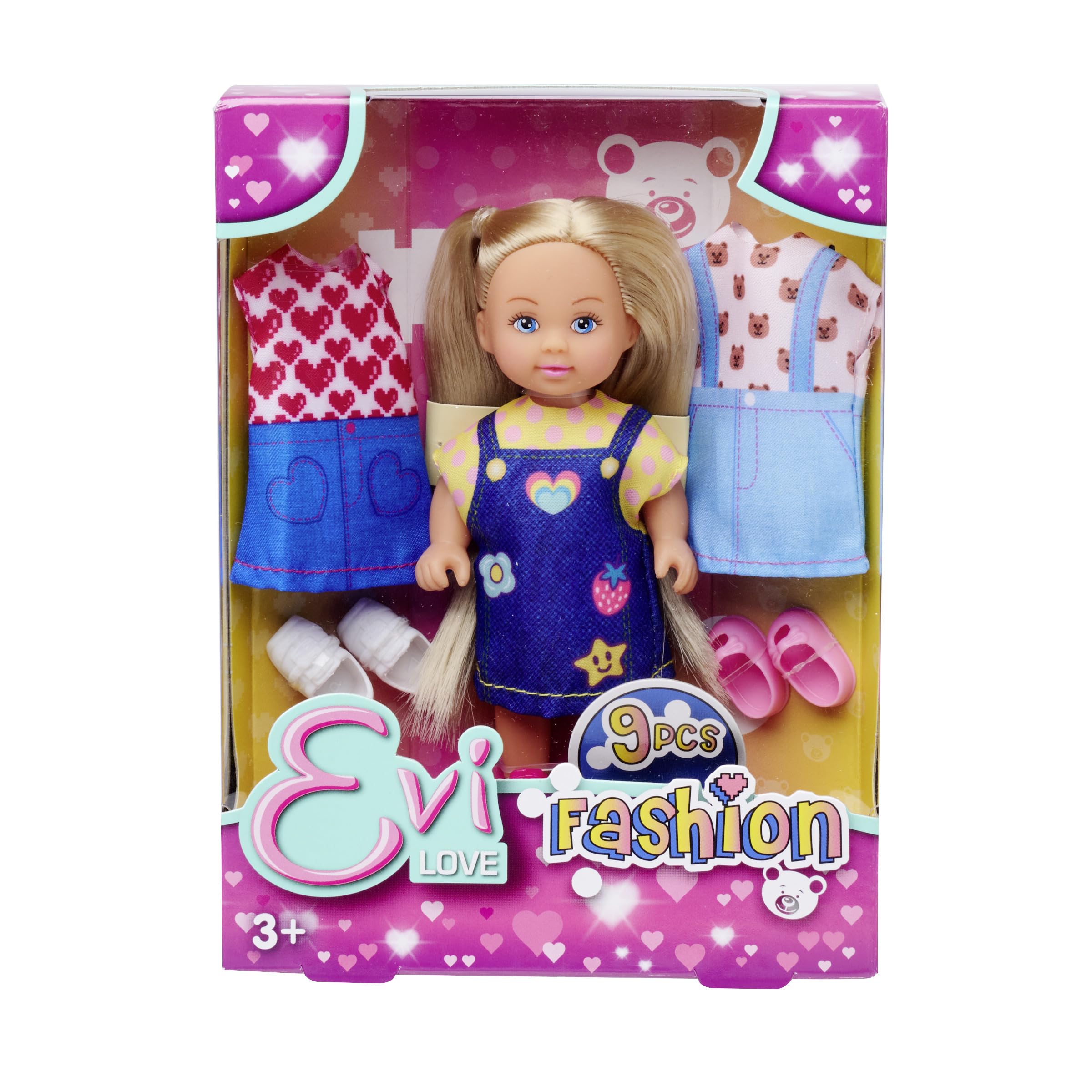 simba-evi-love-fashion-puppe-12-cm-jeanskleid-3-outfits image 7