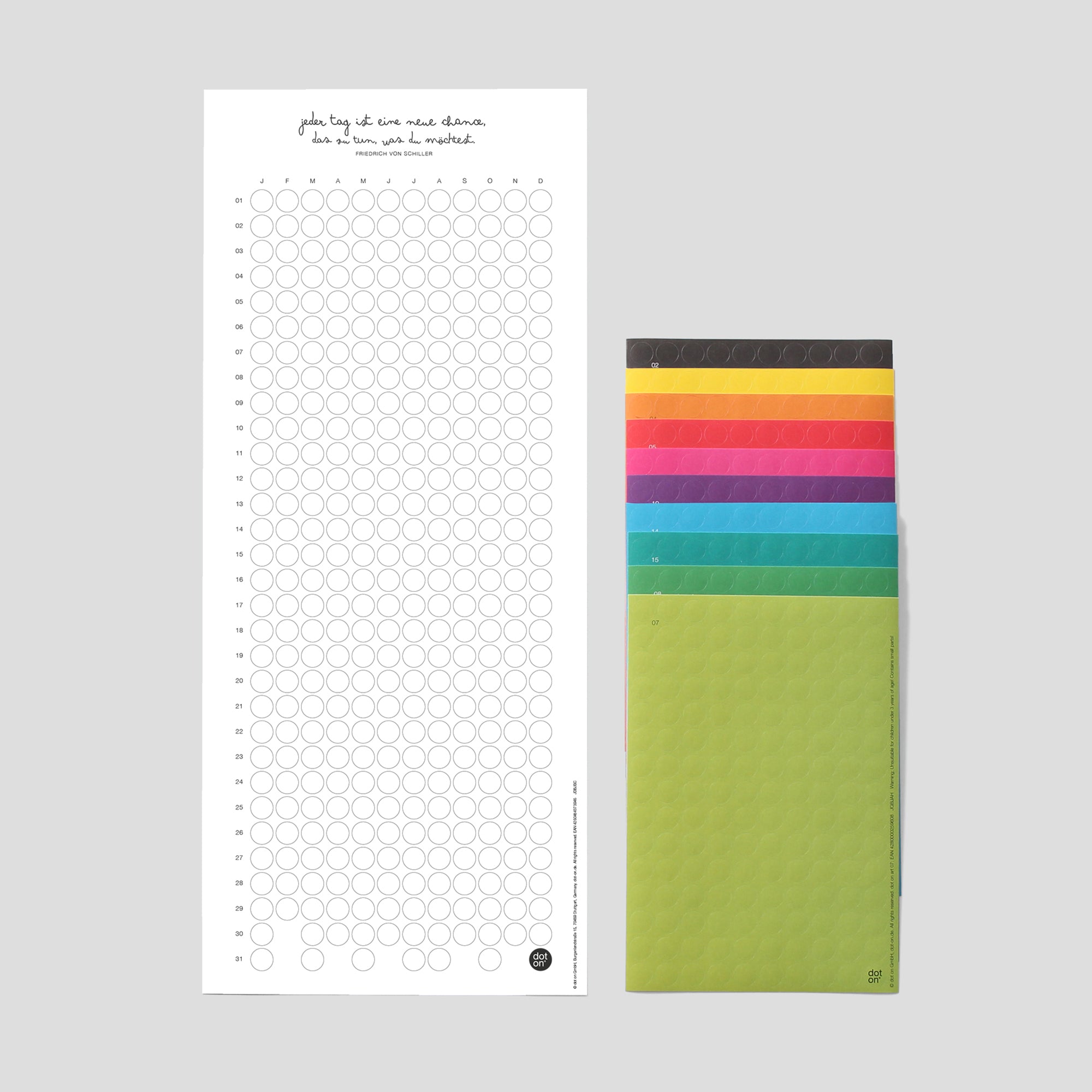 dot-on-habits-little-helper-habit-tracker-klebepunkte-recyclingpapier image 1