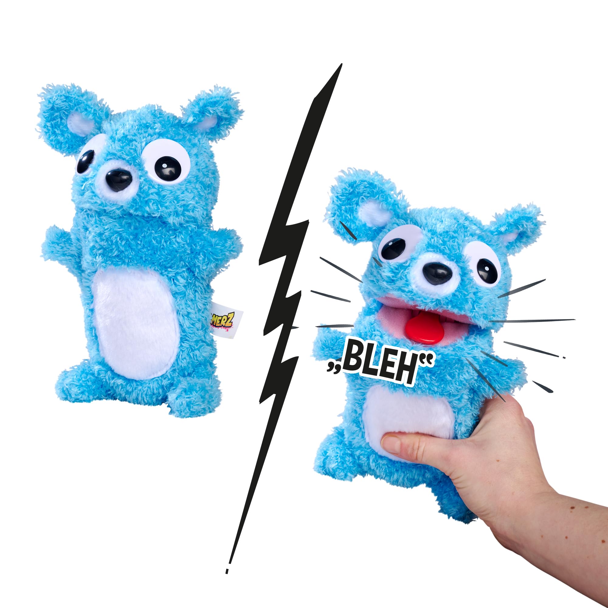 simba-pet-zoo-screamerz-b-r-babbling-bear-30cm-blau-sound image 3