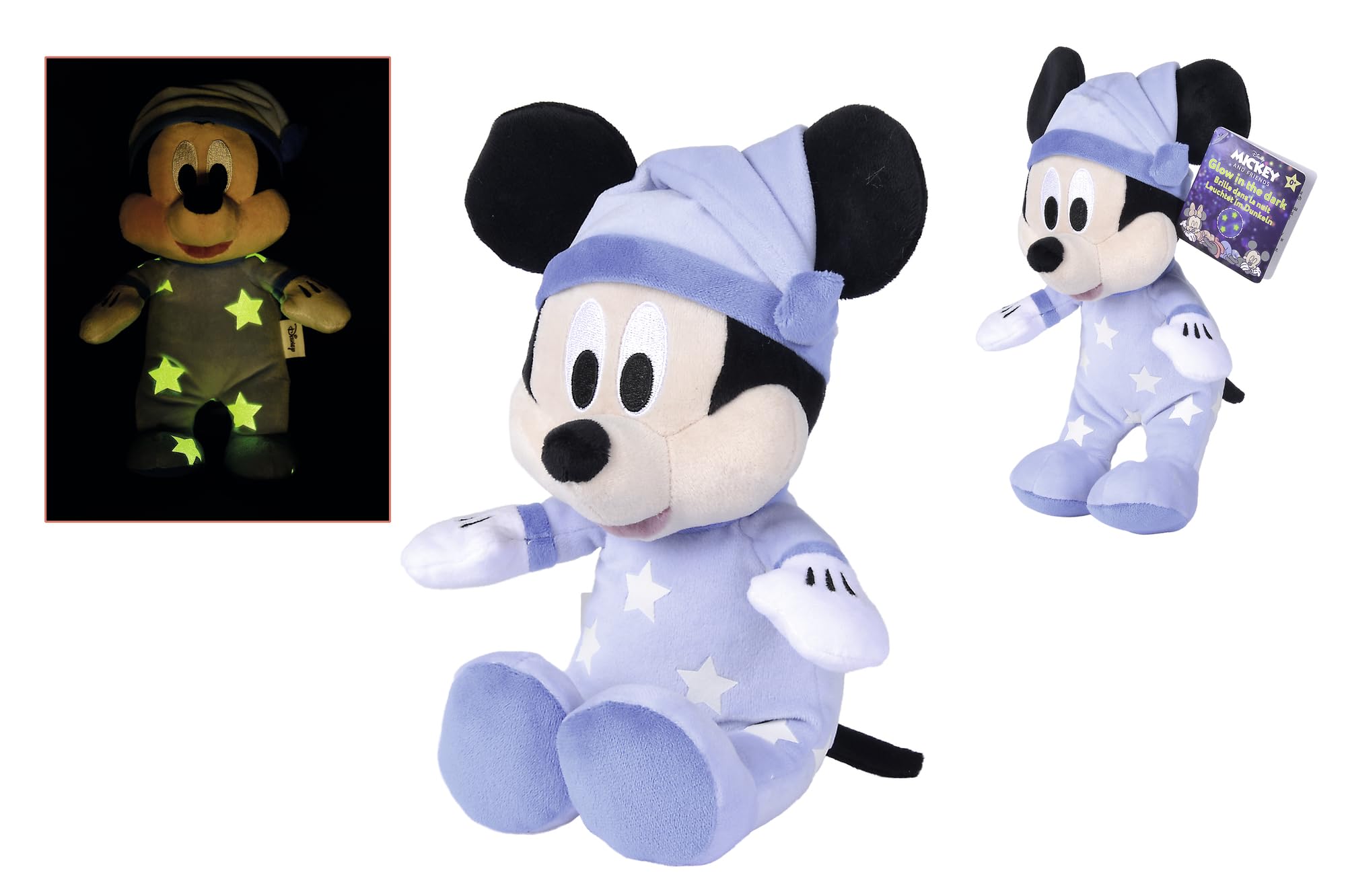 simba-disney-gute-nacht-mickey-maus-pl-schtier-25cm-leuchtend image 2