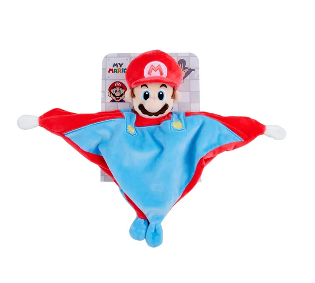 simba-super-mario-schmusetuch-mit-rassel-baby-pl-sch image 1