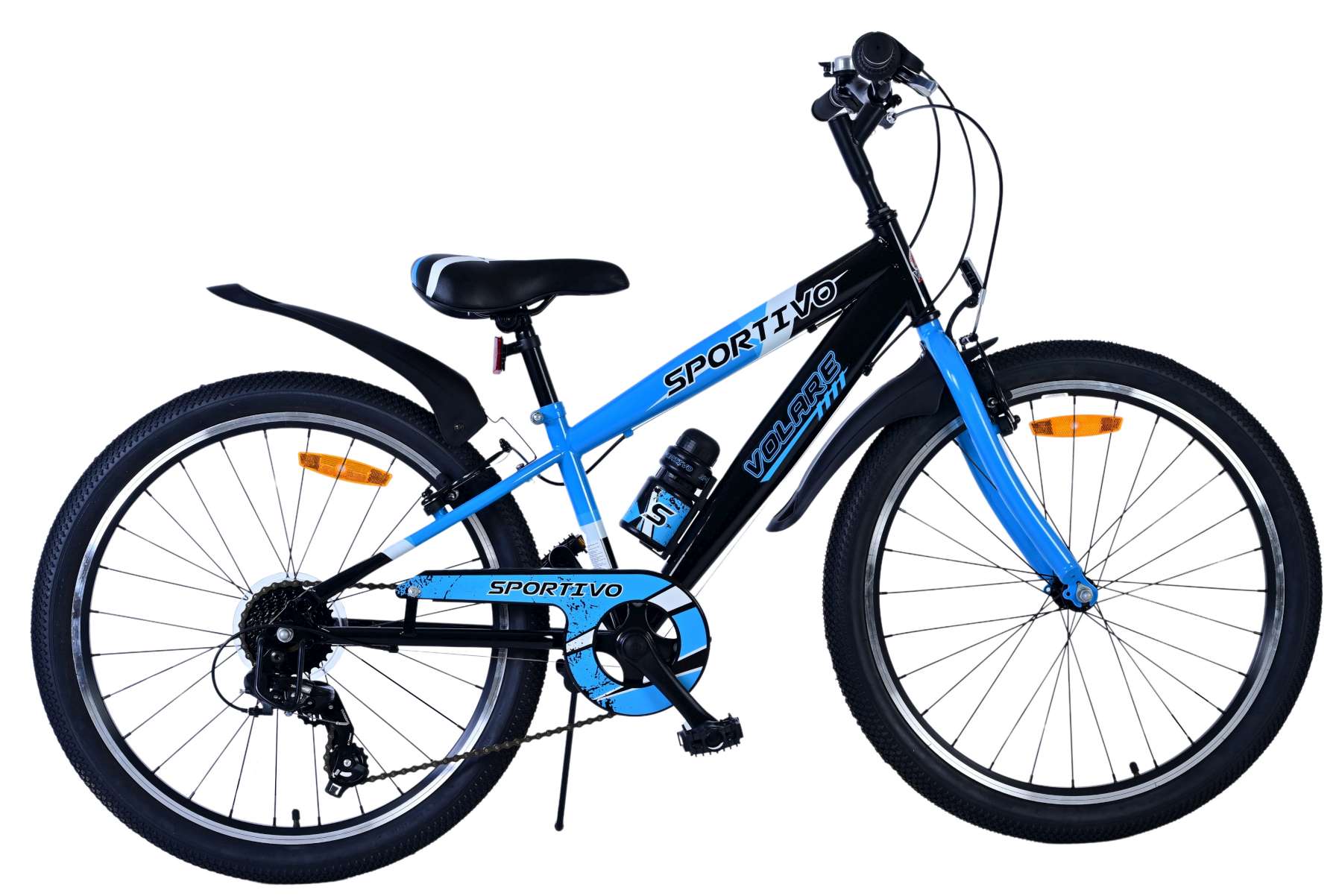 volare-sportivo-24-zoll-kinderfahrrad-blau-7-g-nge image 1