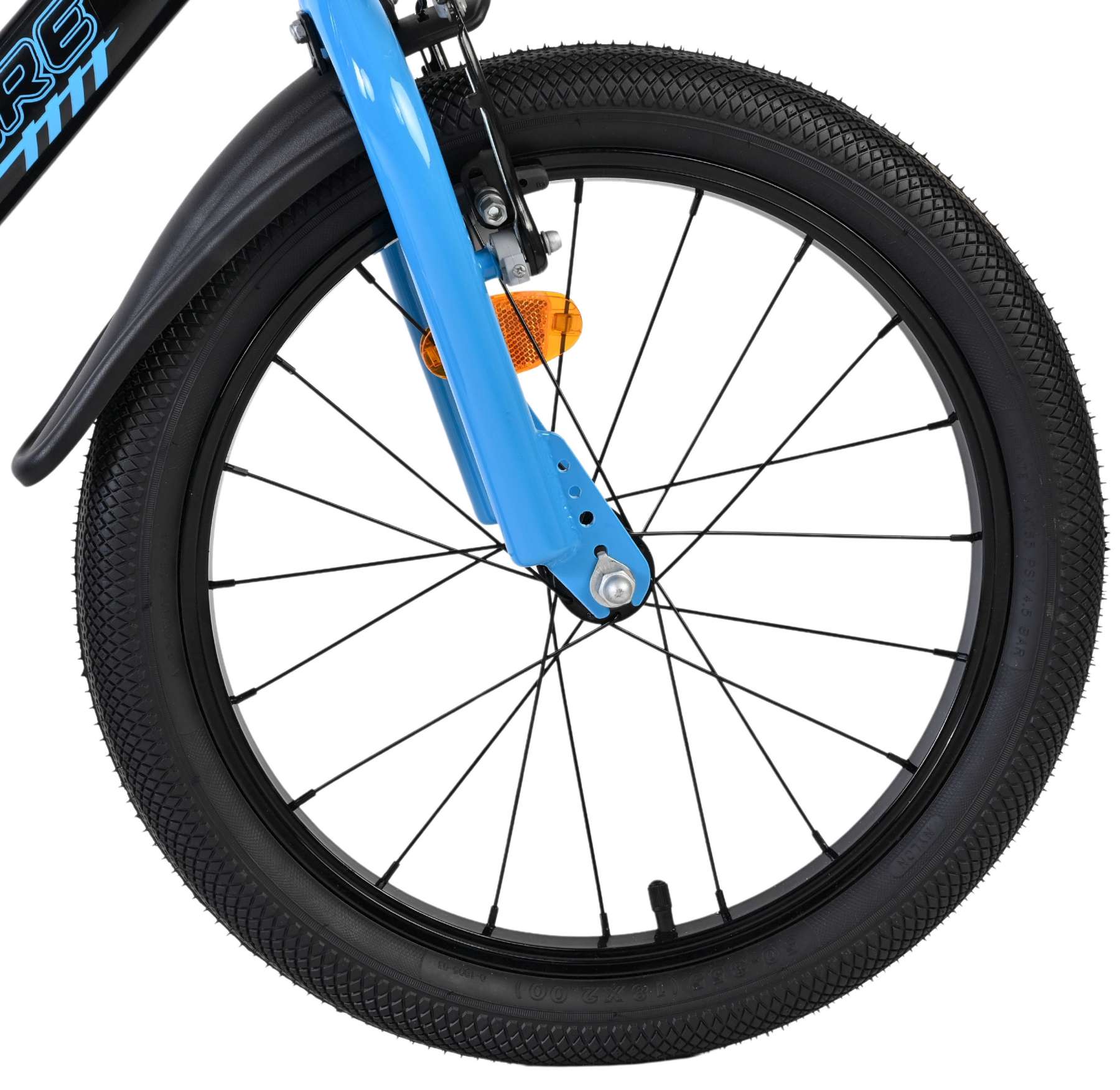 volare-sportivo-18-zoll-kinderfahrrad-blau-zwei-handbremsen image 3