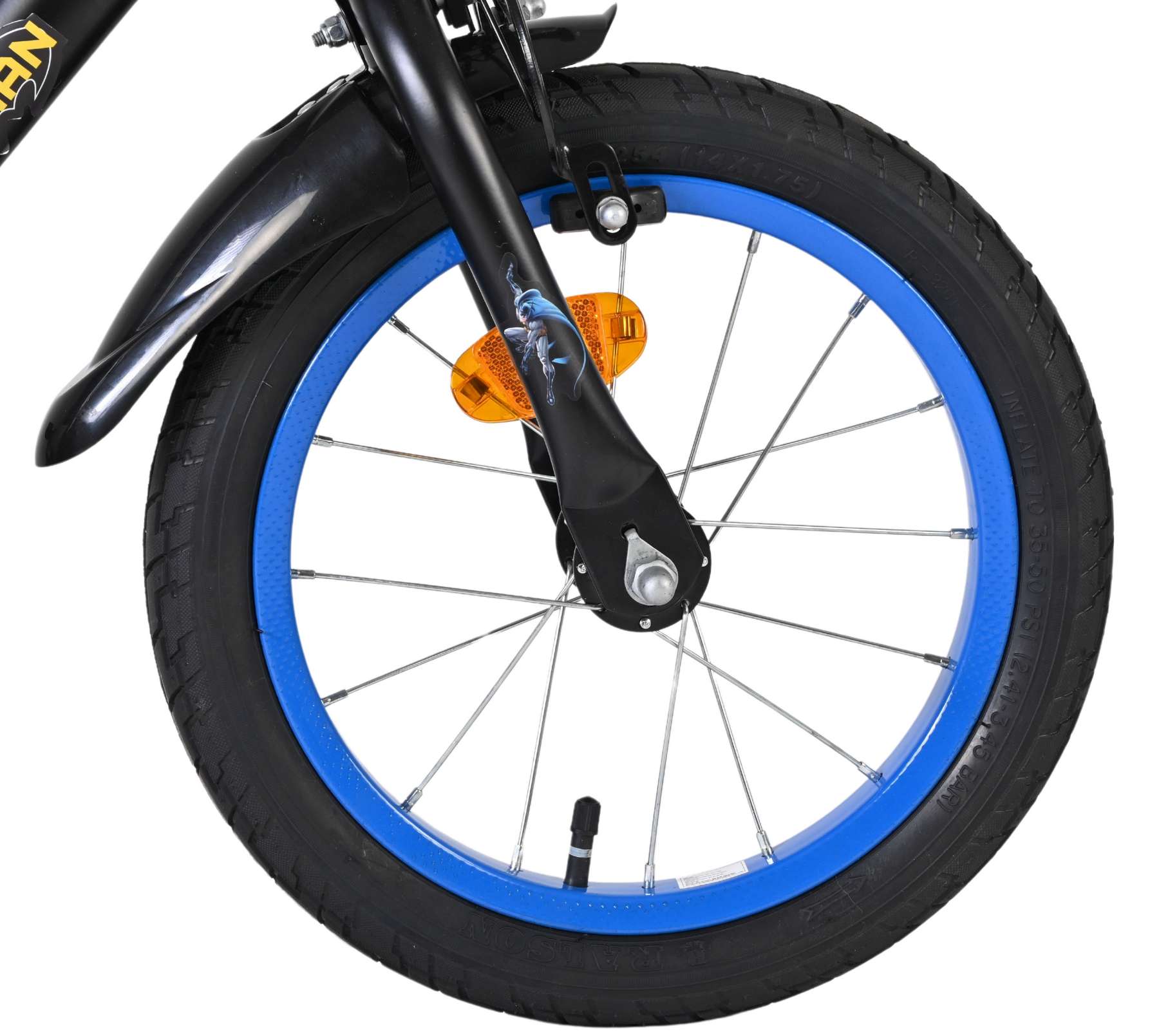 volare-batman-14-zoll-kinderfahrrad-schwarz-handbremsen image 3