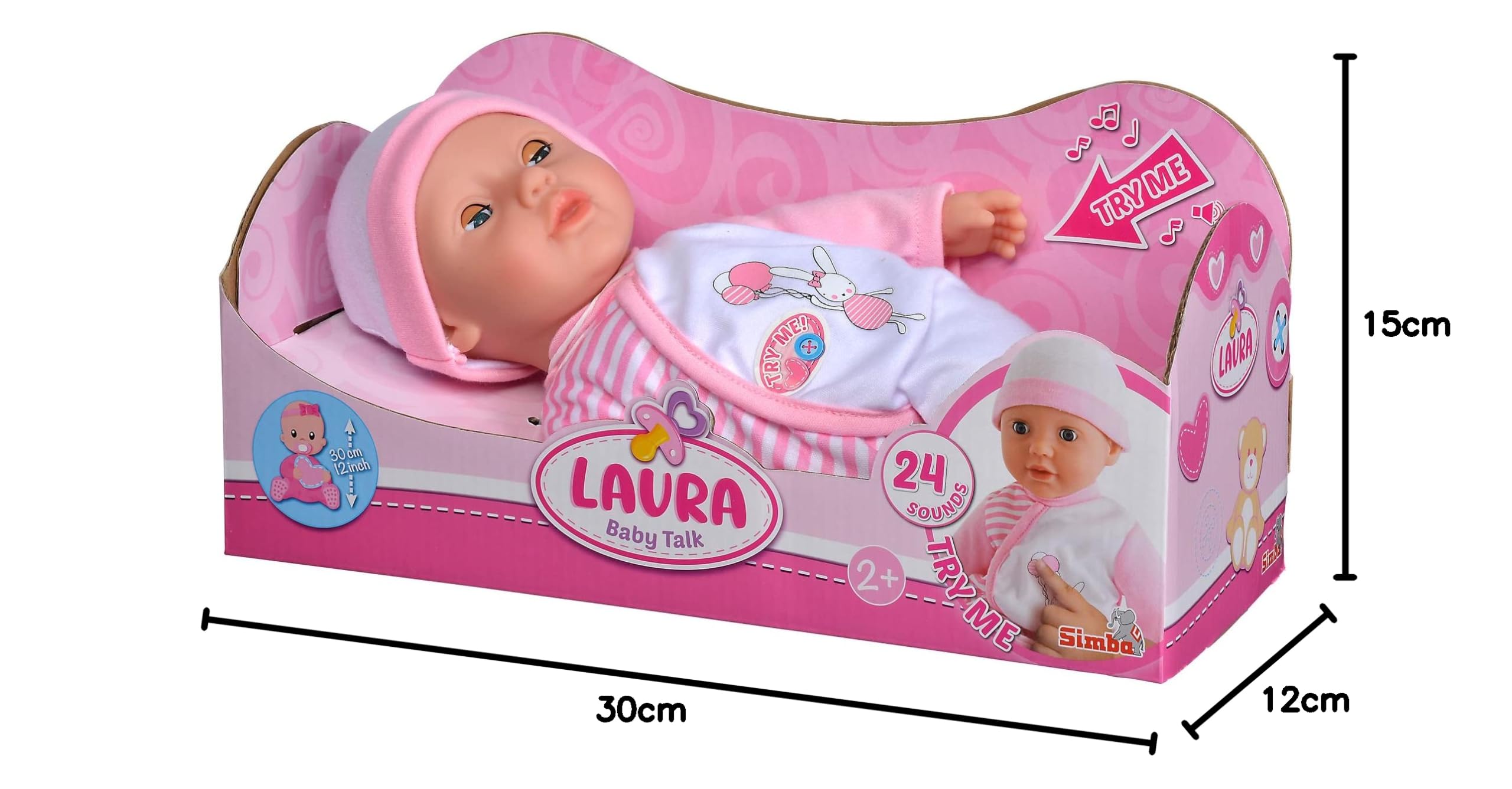 simba-new-born-baby-my-love-baby-talk-30-cm image 5
