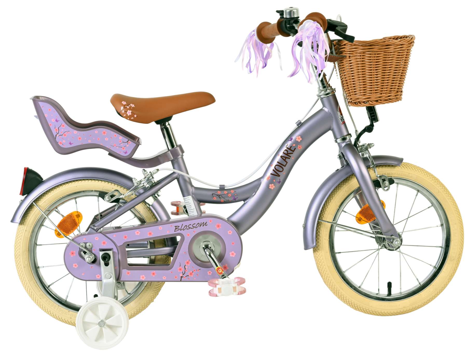 volare-blossom-14-zoll-m-dchenfahrrad-lila-mit-st-tzr-dern image 1