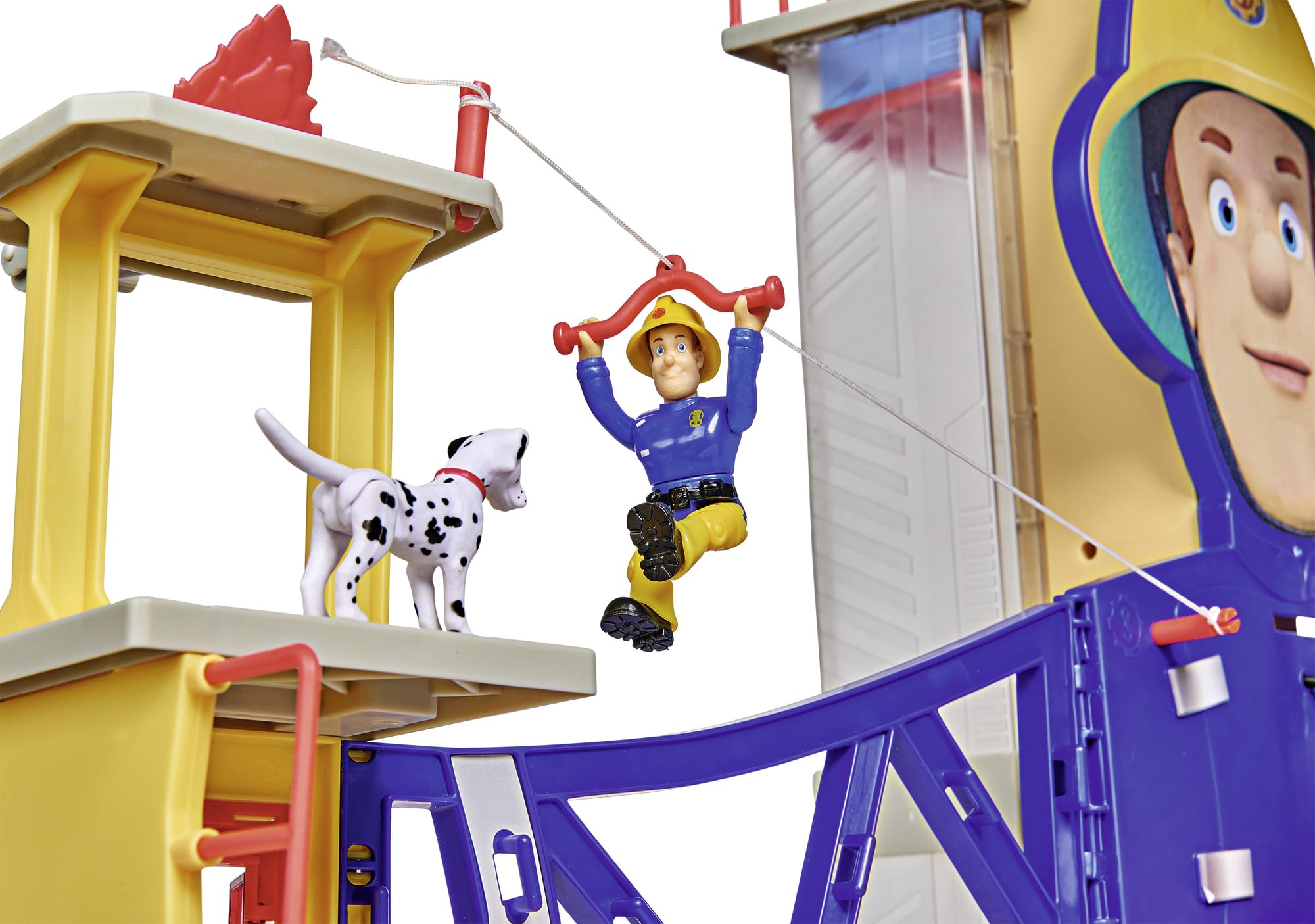 simba-feuerwehrmann-sam-mega-xxl-station-mit-fahrzeugen image 4