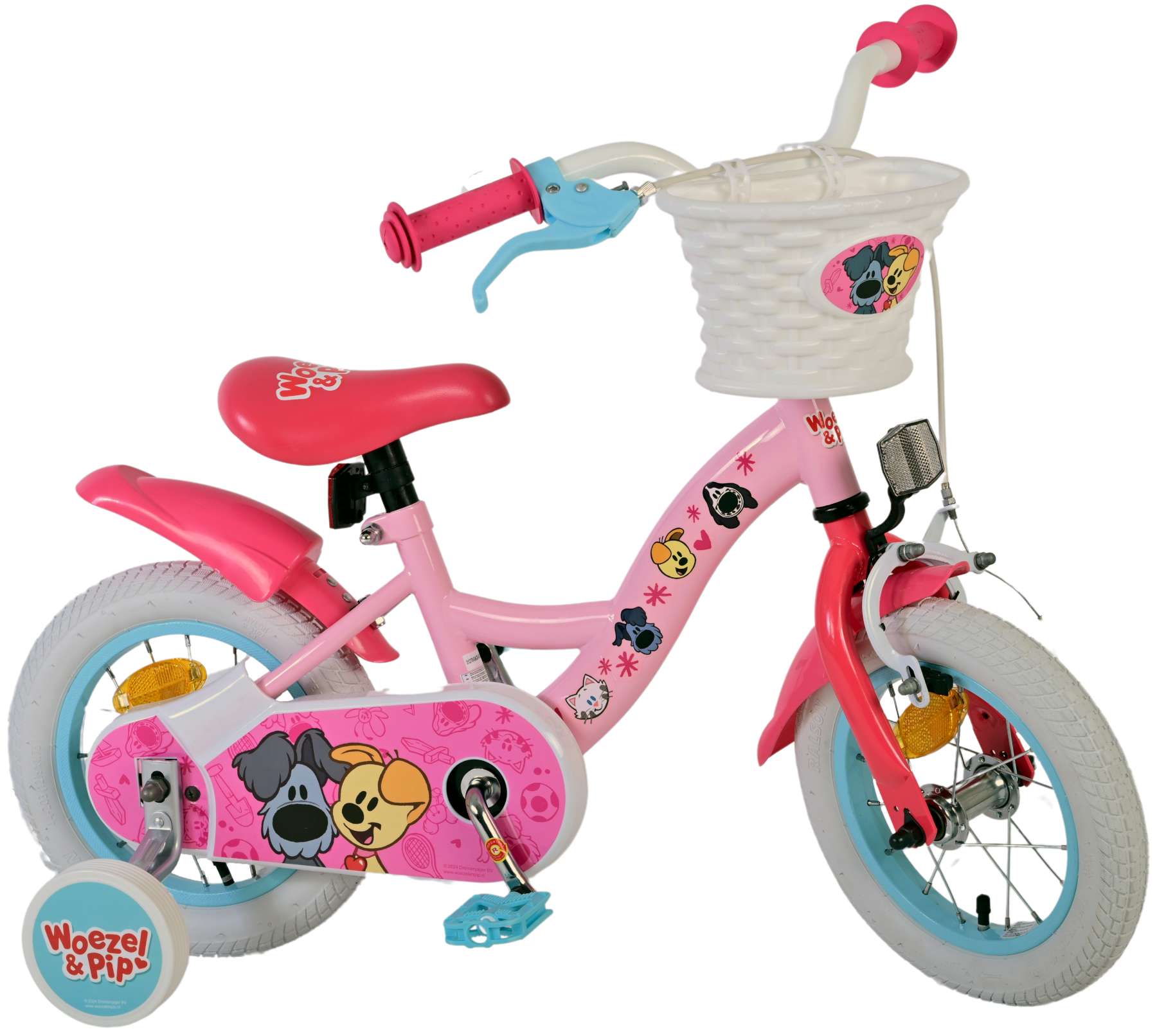 woezel-pip-m-dchenfahrrad-12-zoll-rosa image 2