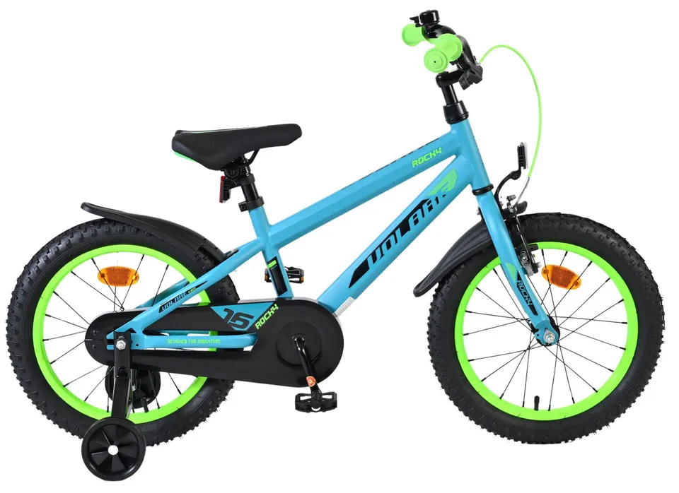 volare-rocky-kinderfahrrad-16-zoll-gr-n-r-cktritt image 1