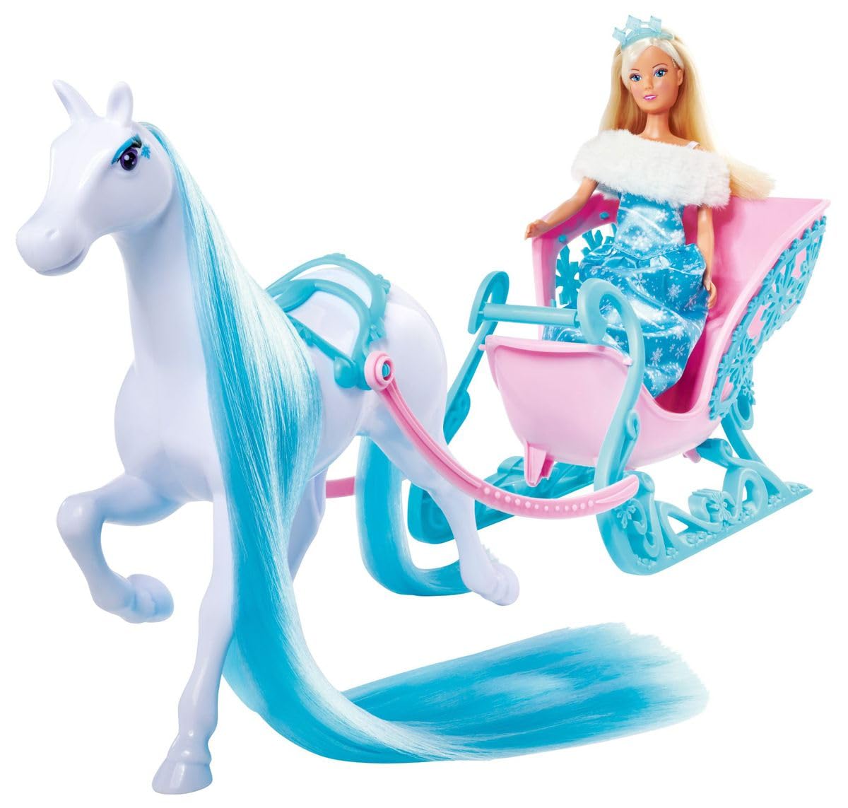 simba-steffi-love-snow-dream-schlitten-mit-pferd image 2