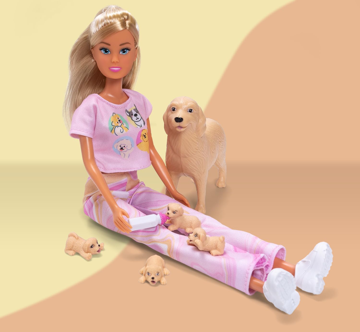 simba-steffi-love-welcome-puppies-puppe-29cm-mit-welpen image 5