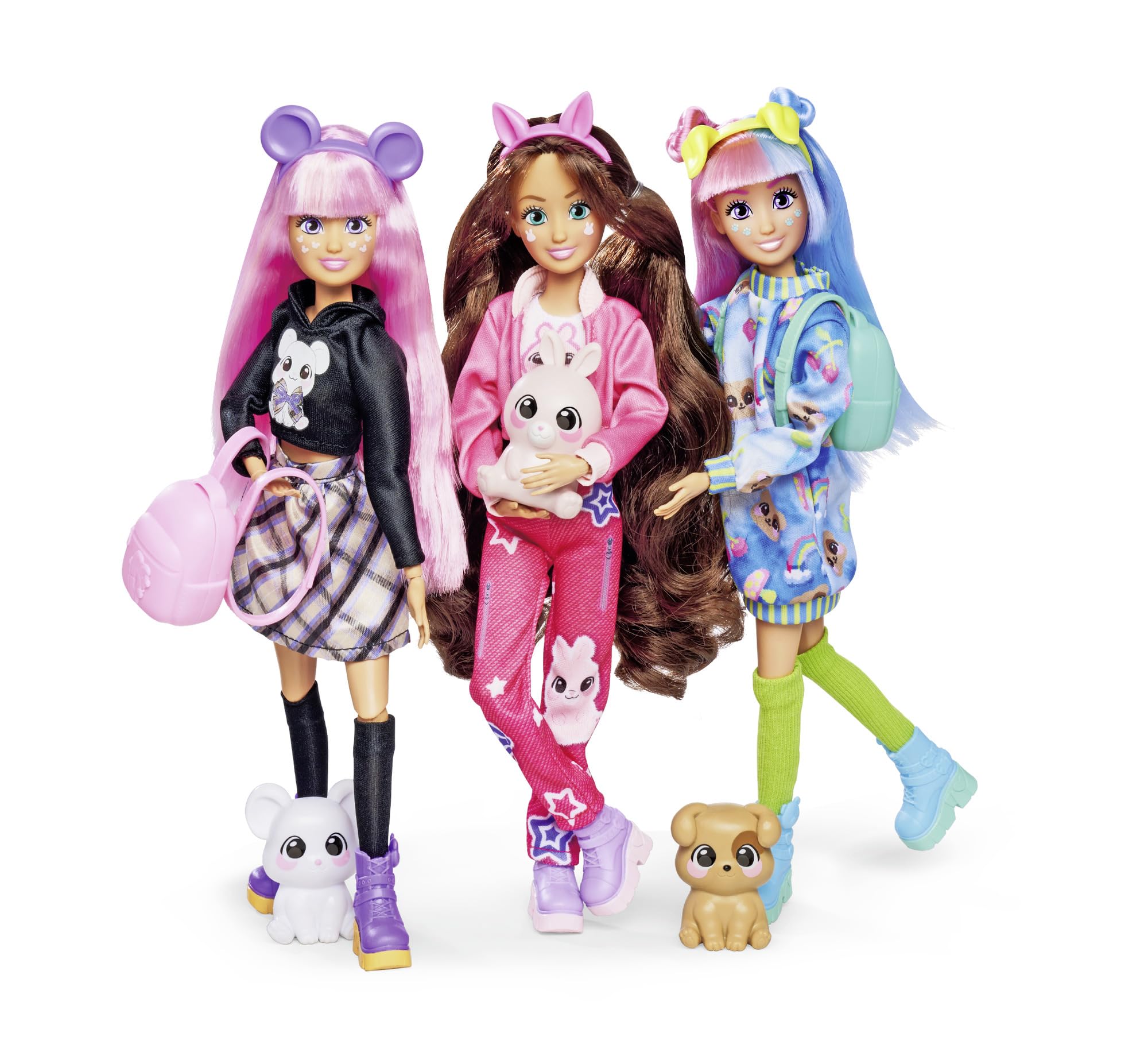 simba-kawaii-hi-cora-ankleidepuppe-26cm-mit-maus-ab-4-jahren image 5