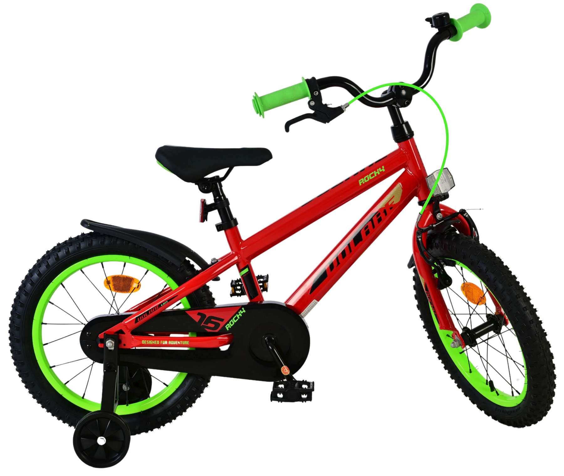 volare-rocky-16-zoll-kinderfahrrad-rot-jungen image 2
