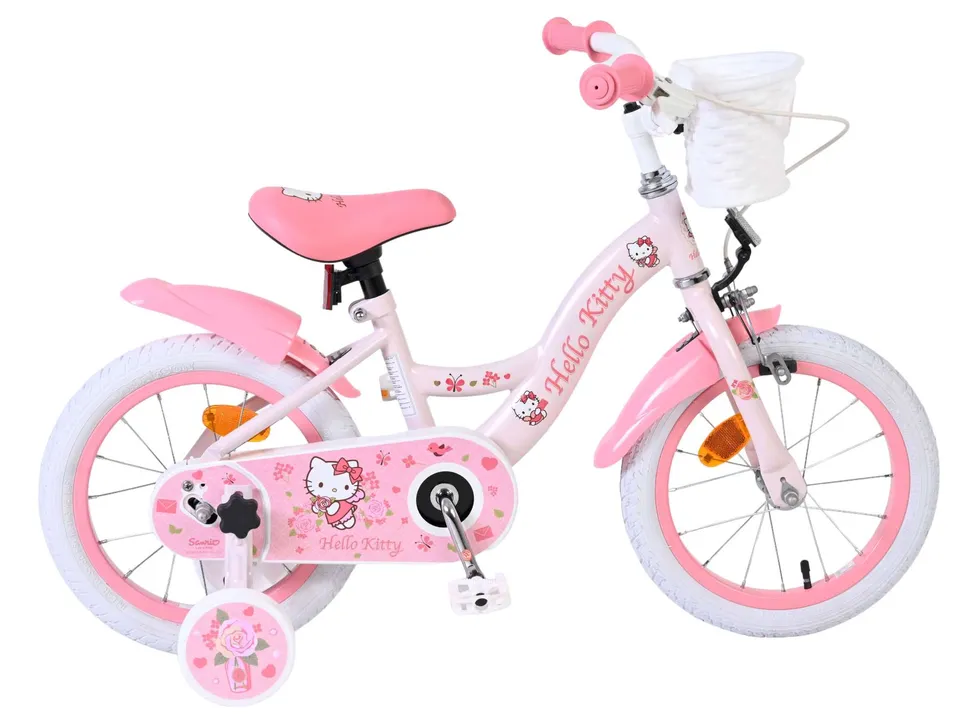 volare-hello-kitty-kinderfahrrad-14-zoll-rosa-m-dchen-korb image 1