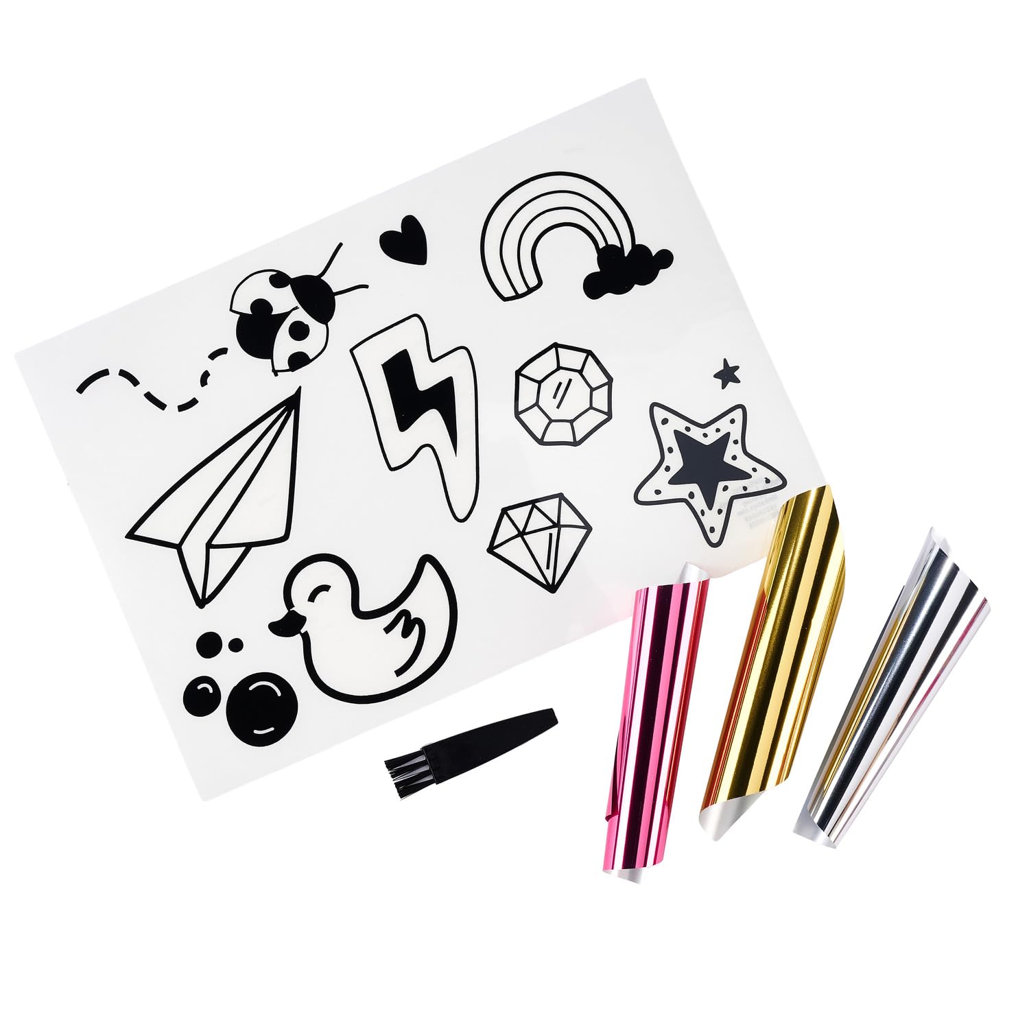 simba-fashion-flash-folien-deko-set-sticker image 2
