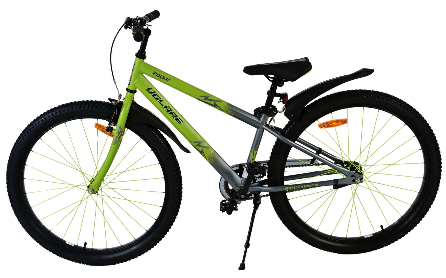 volare-rocky-26-zoll-jungenfahrrad-gr-n-schloss image 5