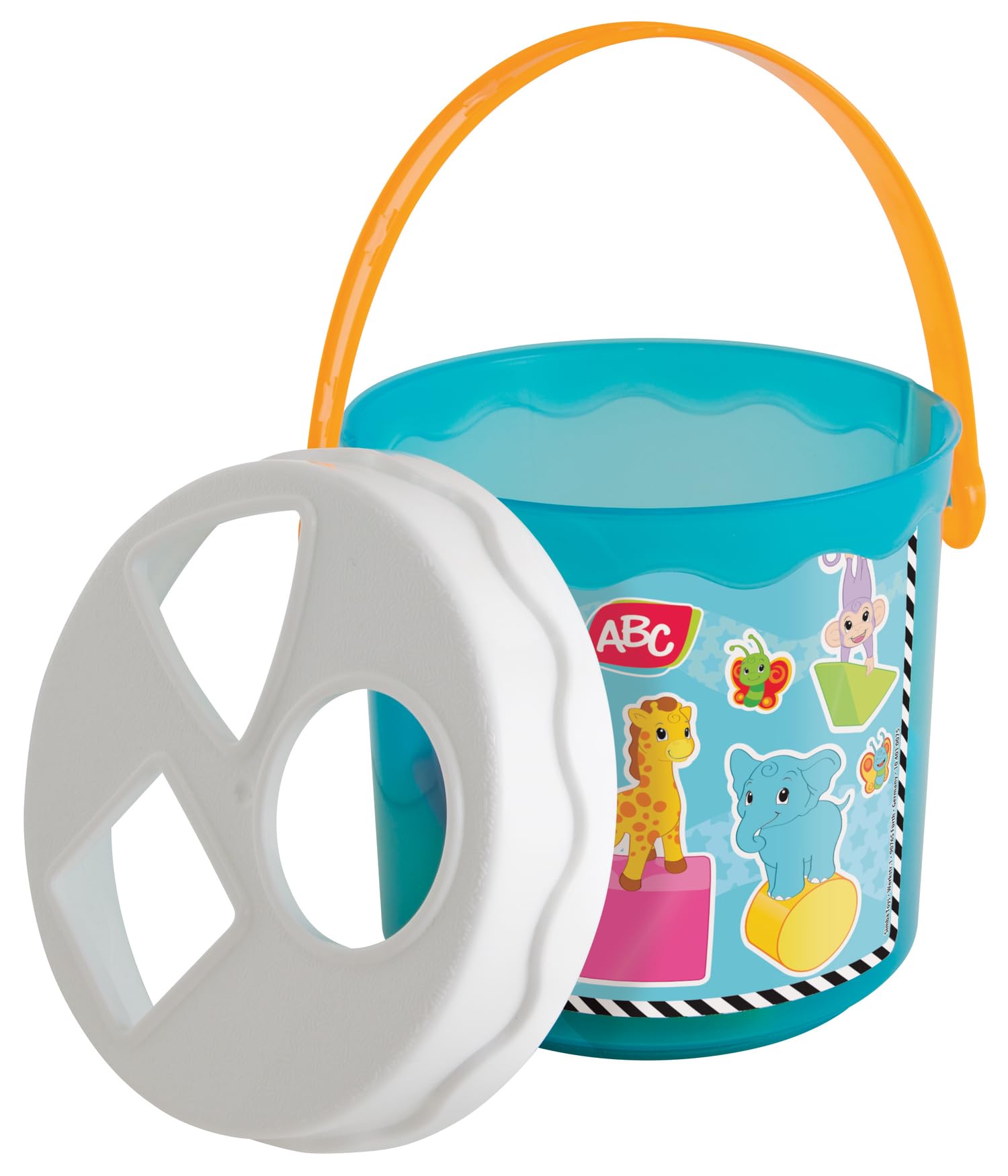 simba-abc-bunter-sortiereimer-steckspiel-11-tlg-15-cm-ab-12-monate image 2