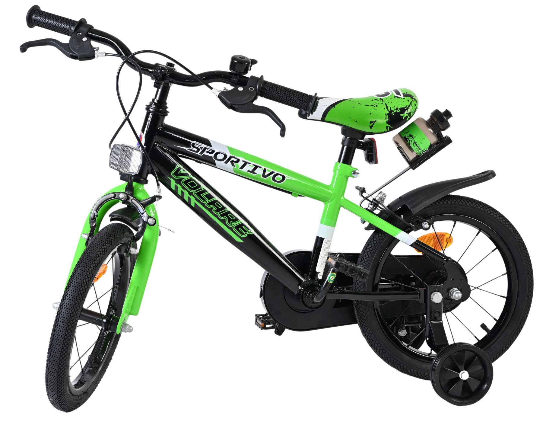 volare-sportivo-kinderfahrrad-14-zoll-gr-n-handbremsen image 8