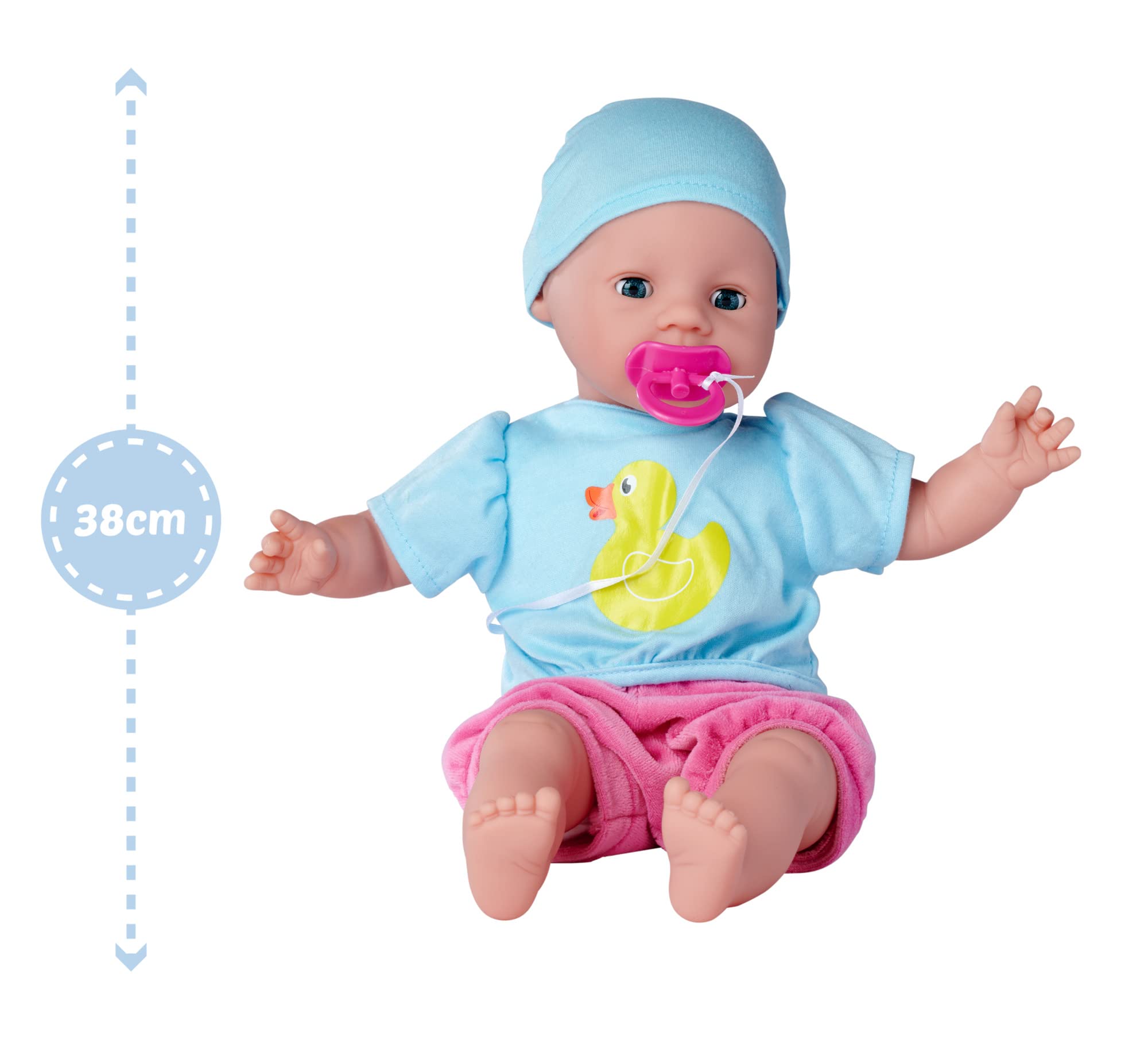 simba-laura-hungry-babypuppe-38-cm-mit-fl-schchen image 3