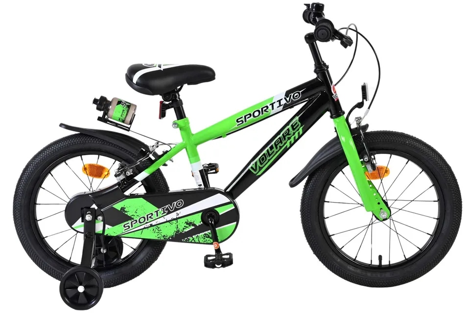 volare-sportivo-16-zoll-jungenfahrrad-gr-n-mit-handbremsen image 1