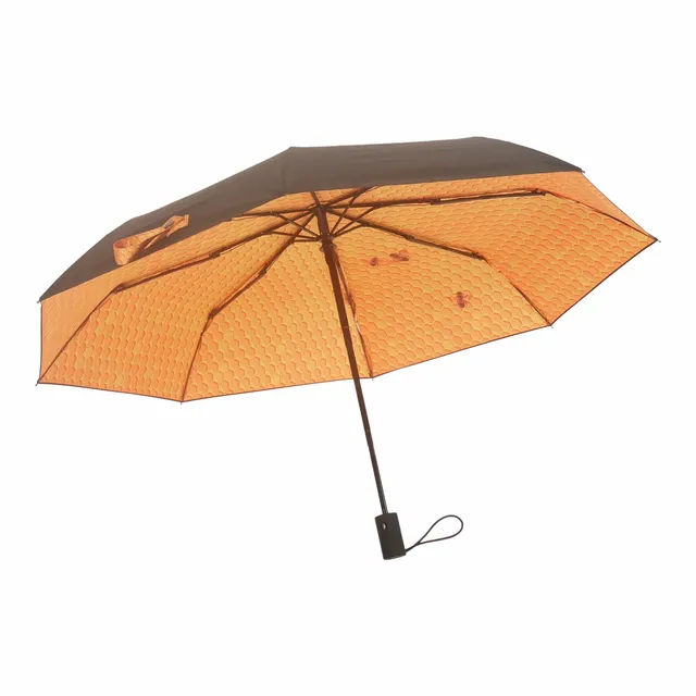 happysweeds-honey-regenschirm-automatisch-winddicht-upf50-honiggelb image 1