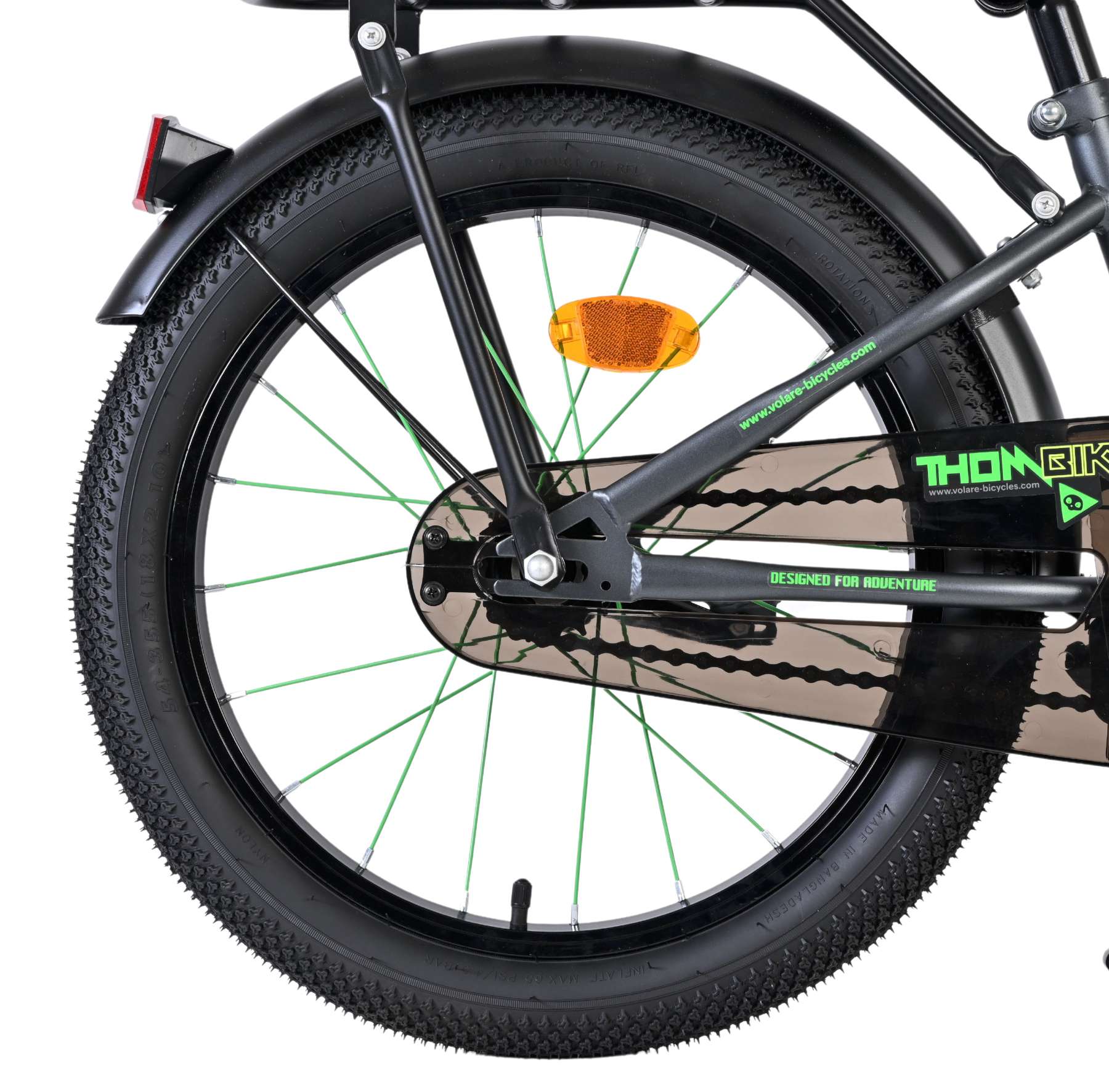 volare-thombike-18-zoll-kinderfahrrad-jungen-gr-n-grau image 2