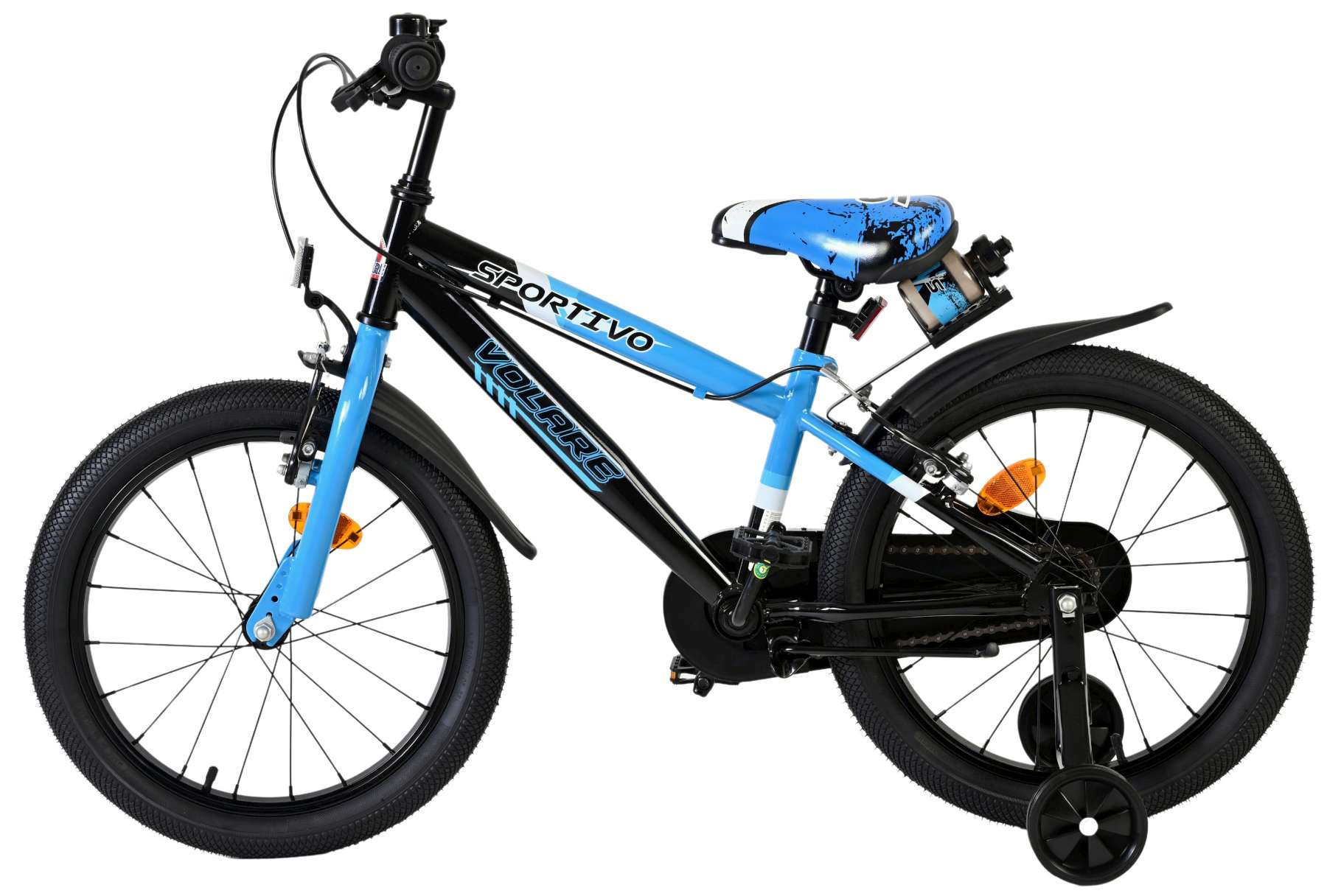 volare-sportivo-18-zoll-kinderfahrrad-blau-zwei-handbremsen image 7