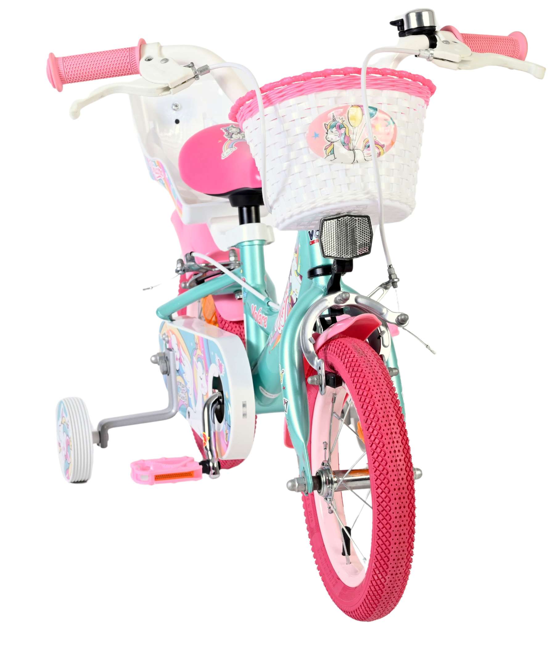 volare-unicorn-kinderfahrrad-12-zoll-gr-n-handbremsen image 5