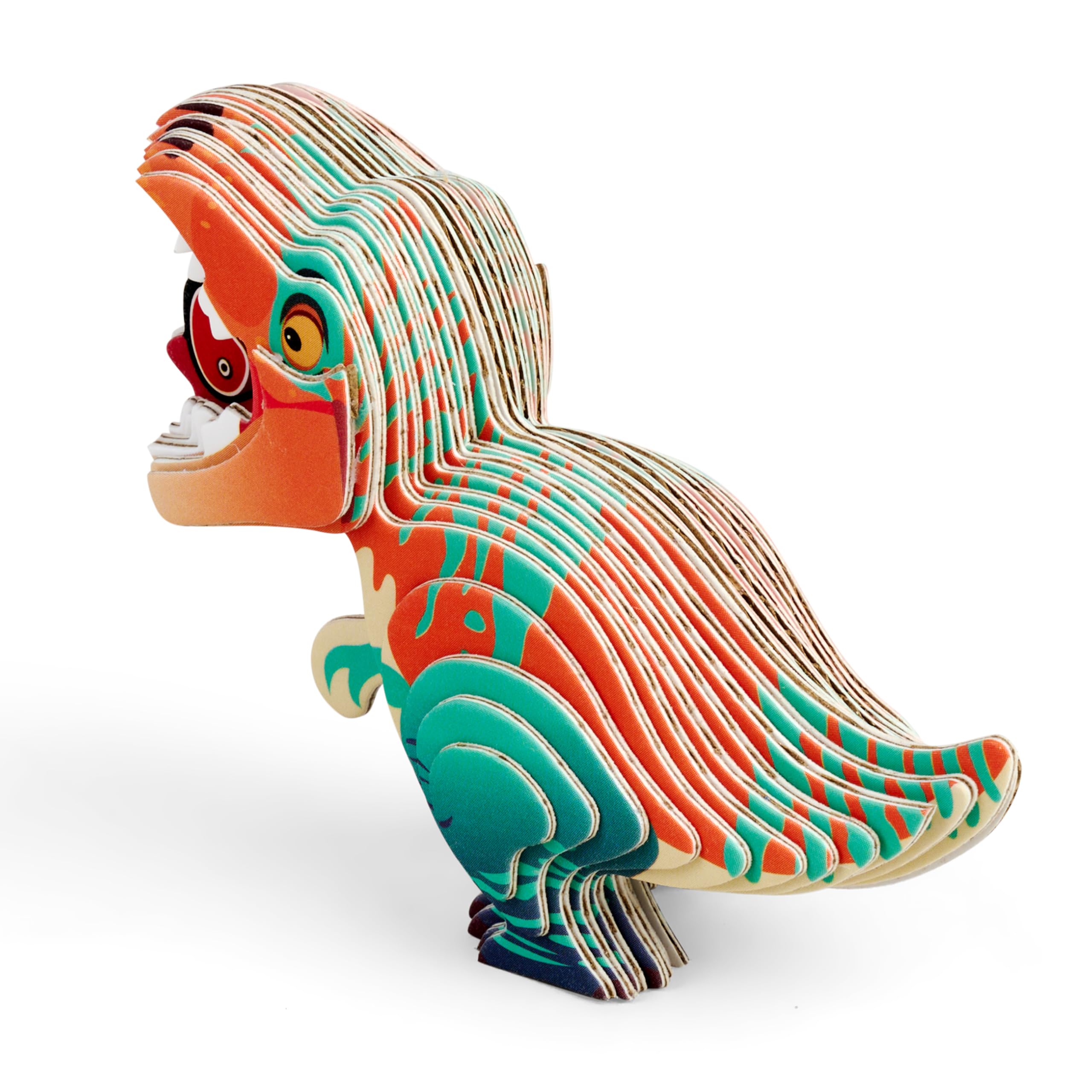 simba-art-fun-3d-modell-tyrannosaurus-bastelset-karton-30cm image 4